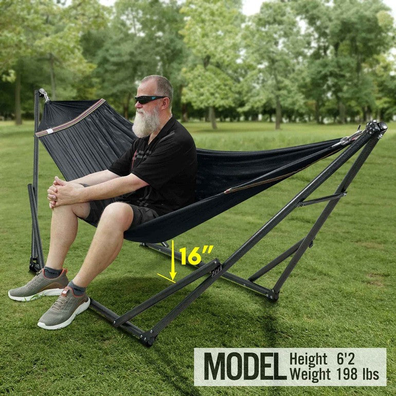 Tranquillo Universal Hammock with Medium Size Stands