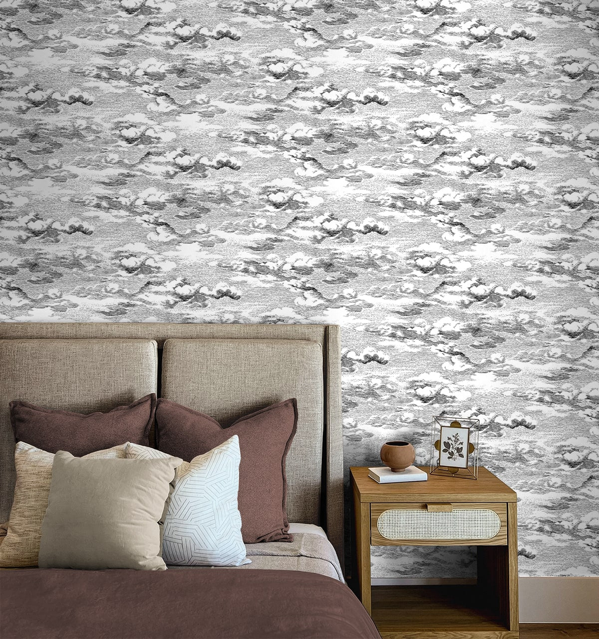 Clouds Peel and Stick Removable Wallpaper