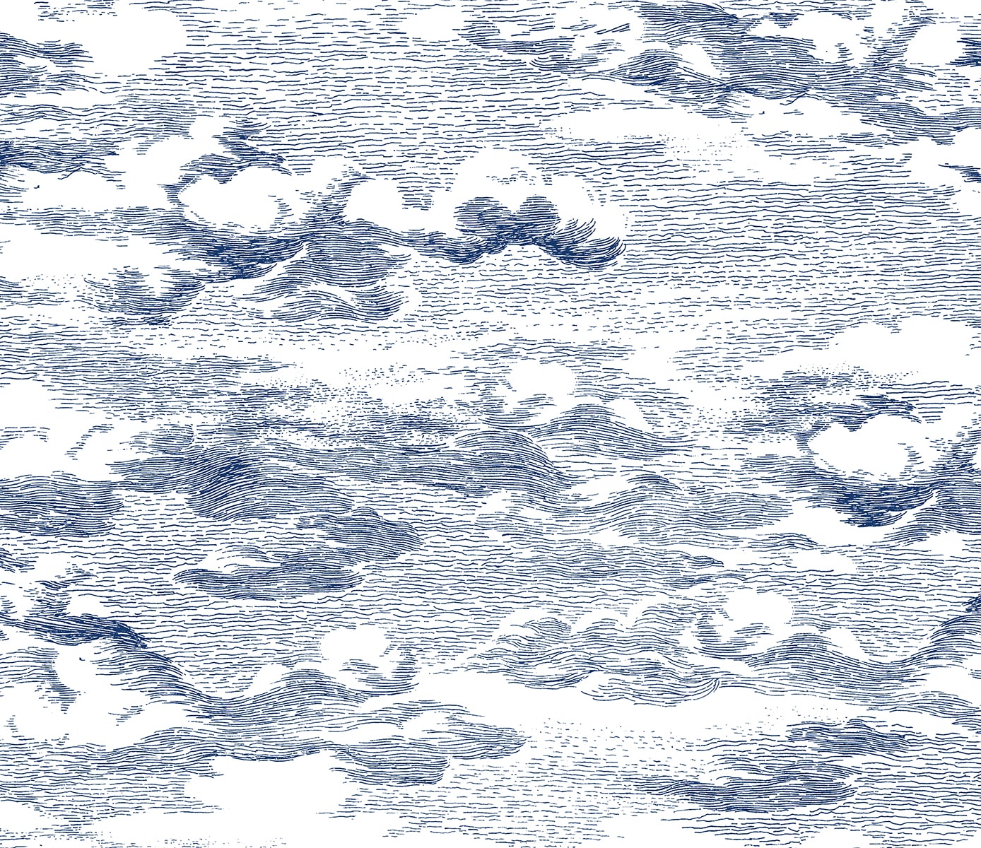 Clouds Peel and Stick Removable Wallpaper