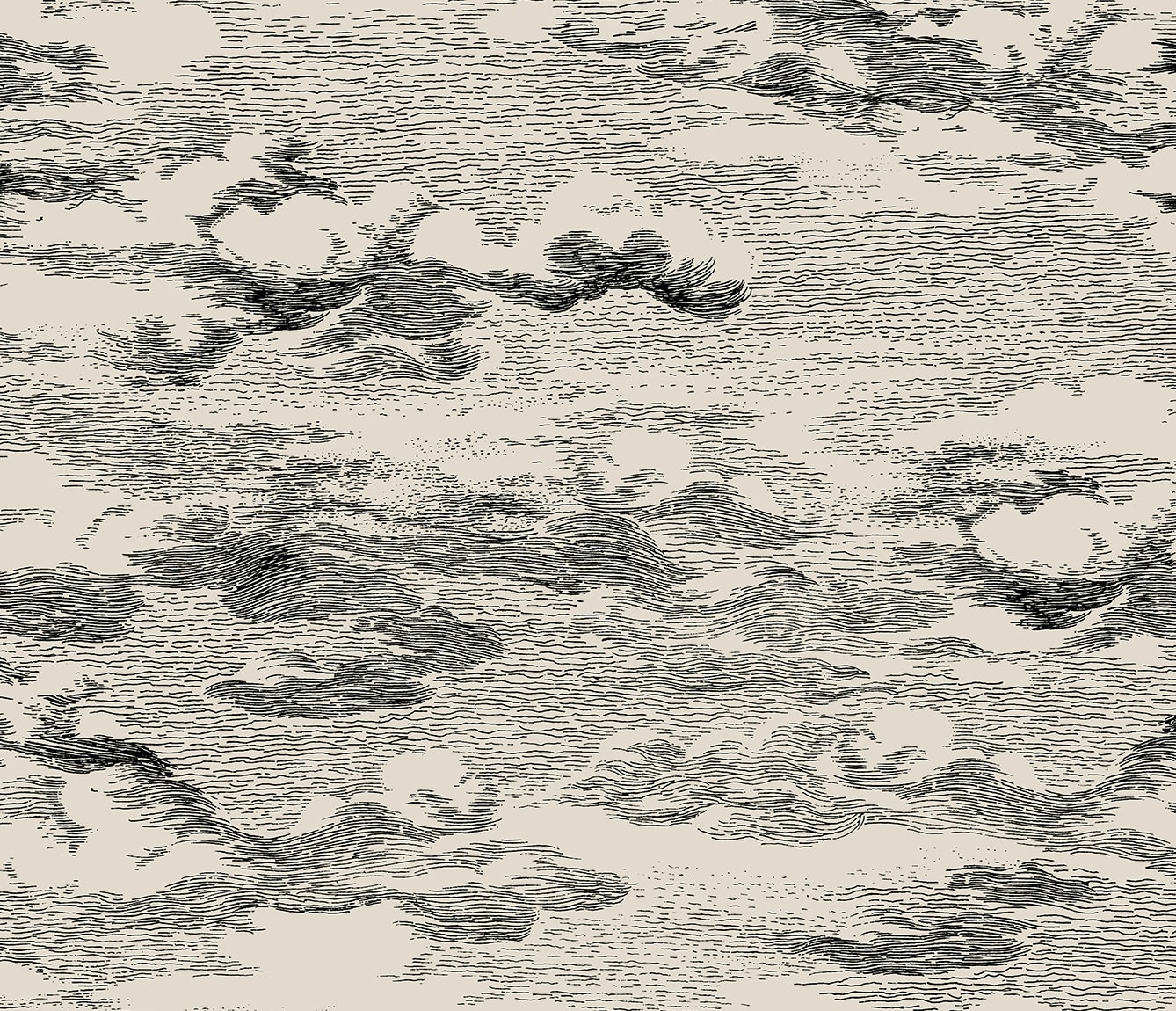 Clouds Peel and Stick Removable Wallpaper