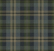 Thornbury Tailored Plaid Peel and Stick Removable Wallpaper