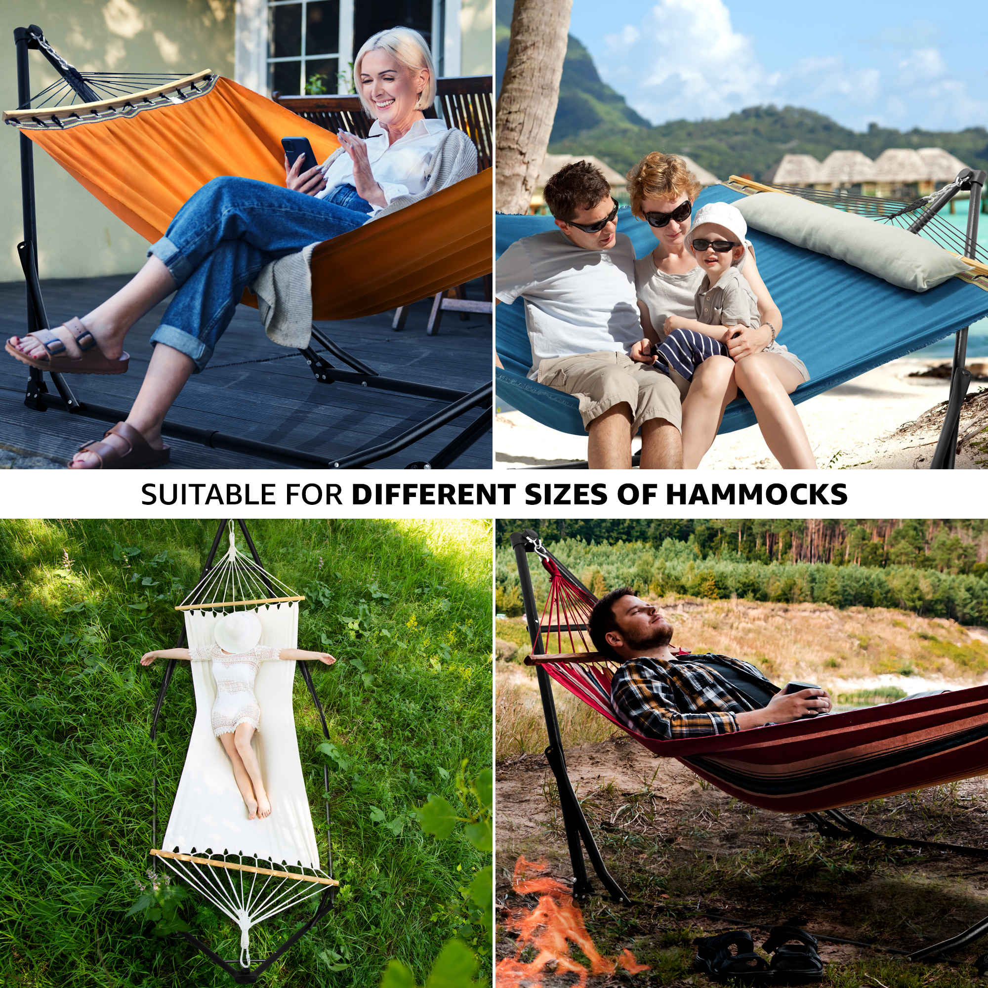 Tranquillo Unity Canvas Hammock Stand