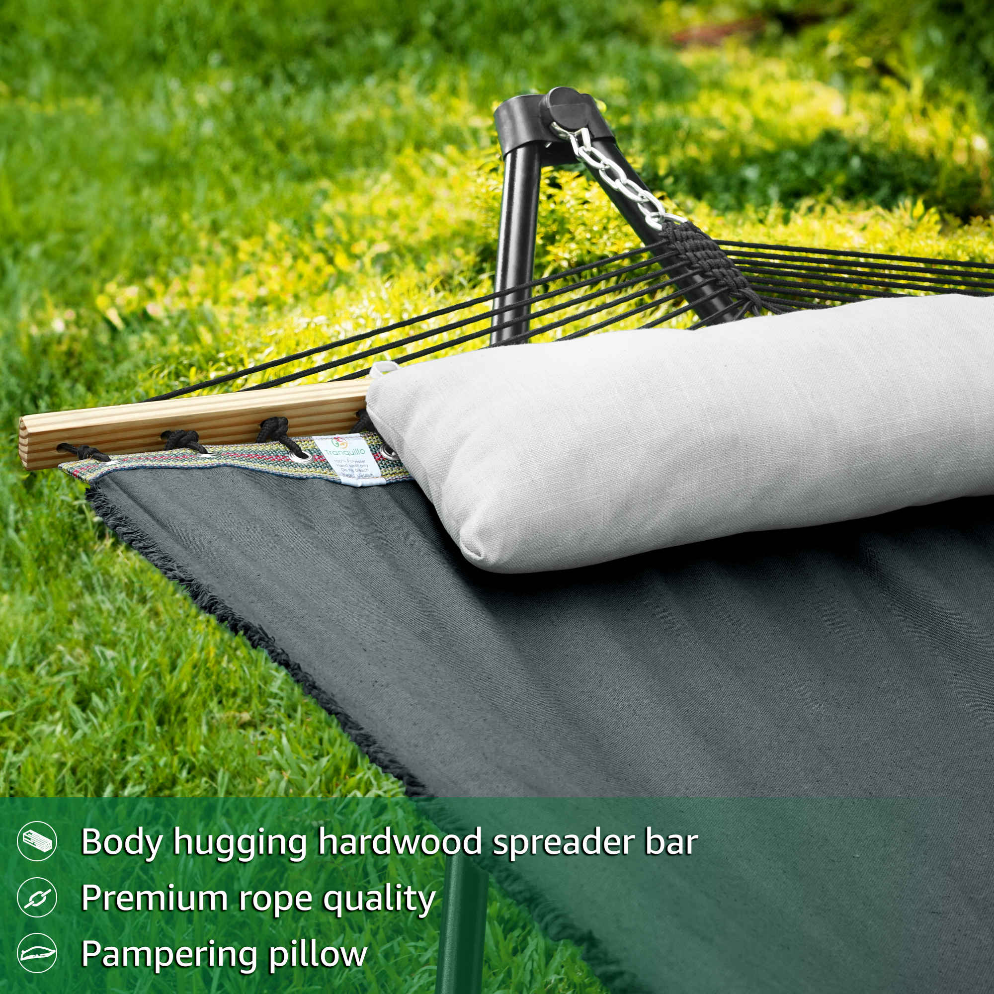 Tranquillo Unity Canvas Hammock Stand