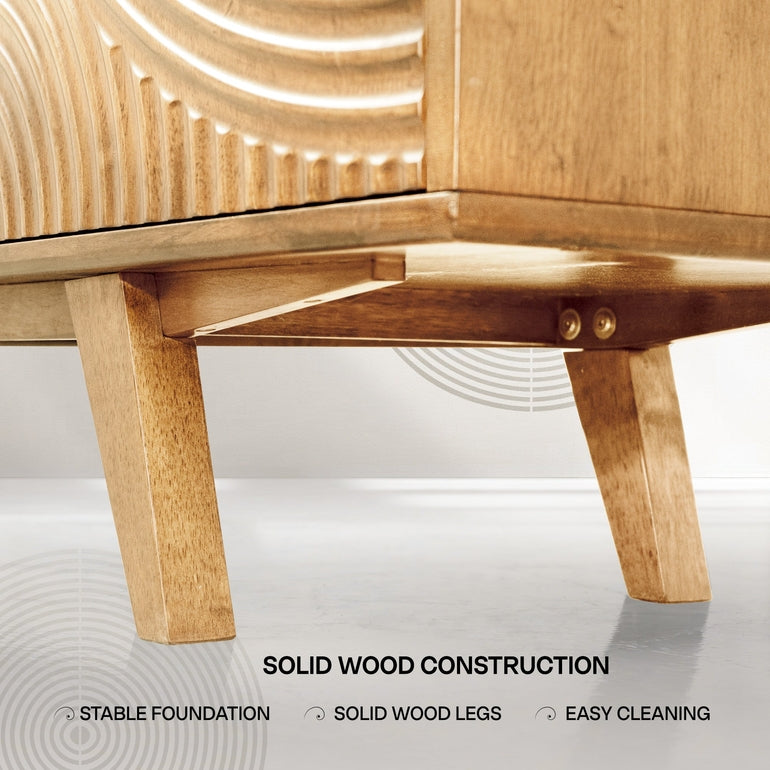 Acacia Harmony TV Stand with Storage