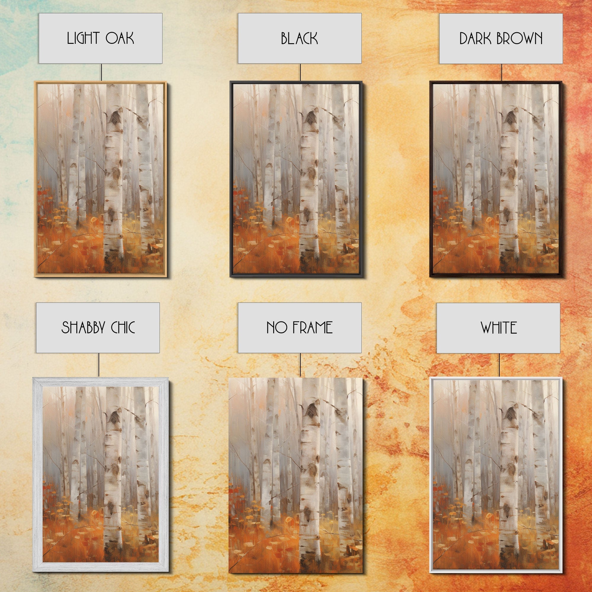 Forest Wall Art, Canvas Print, 3 Piece Wall Art