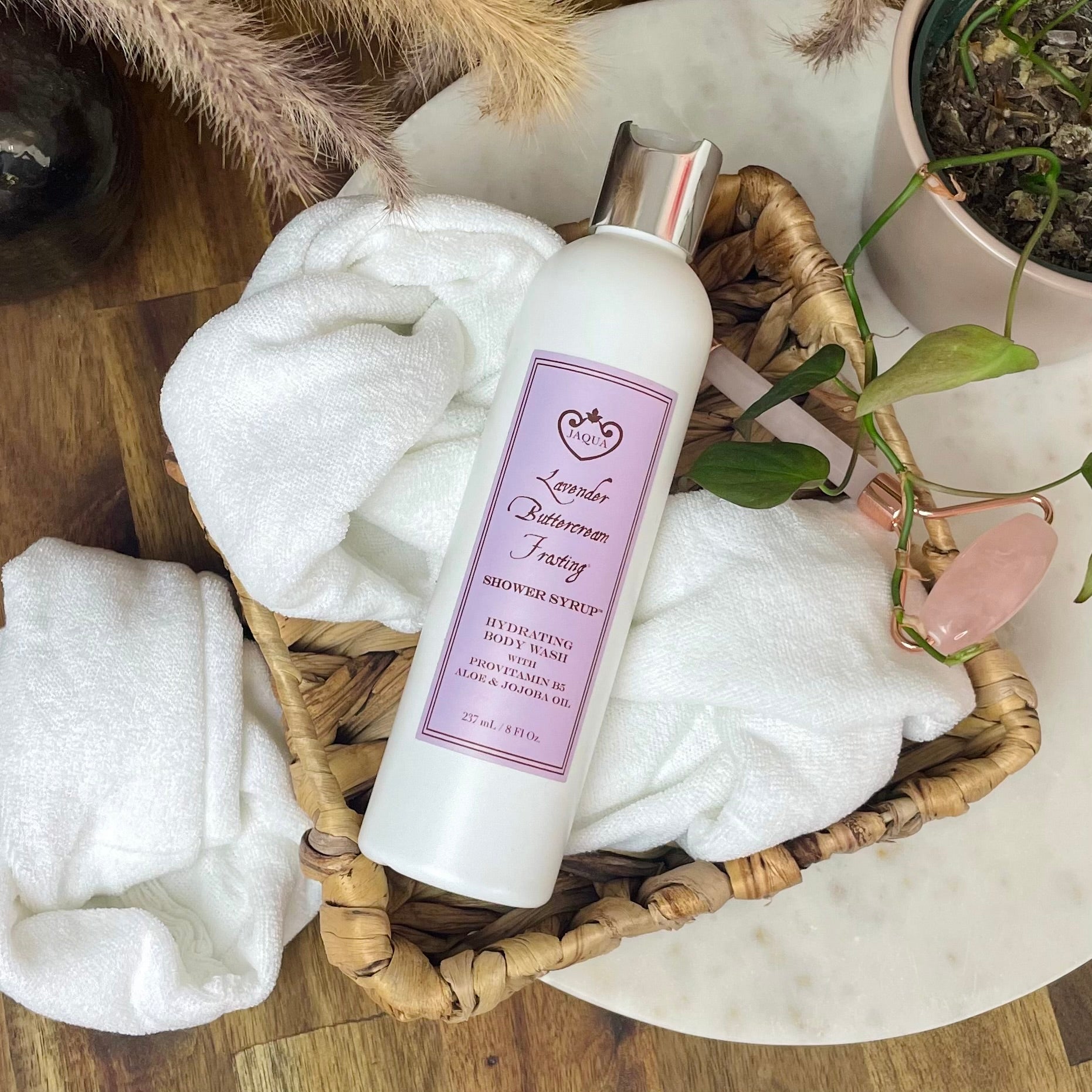 Lavender Buttercream Frosting Shower Syrup Hydrating Body Wash