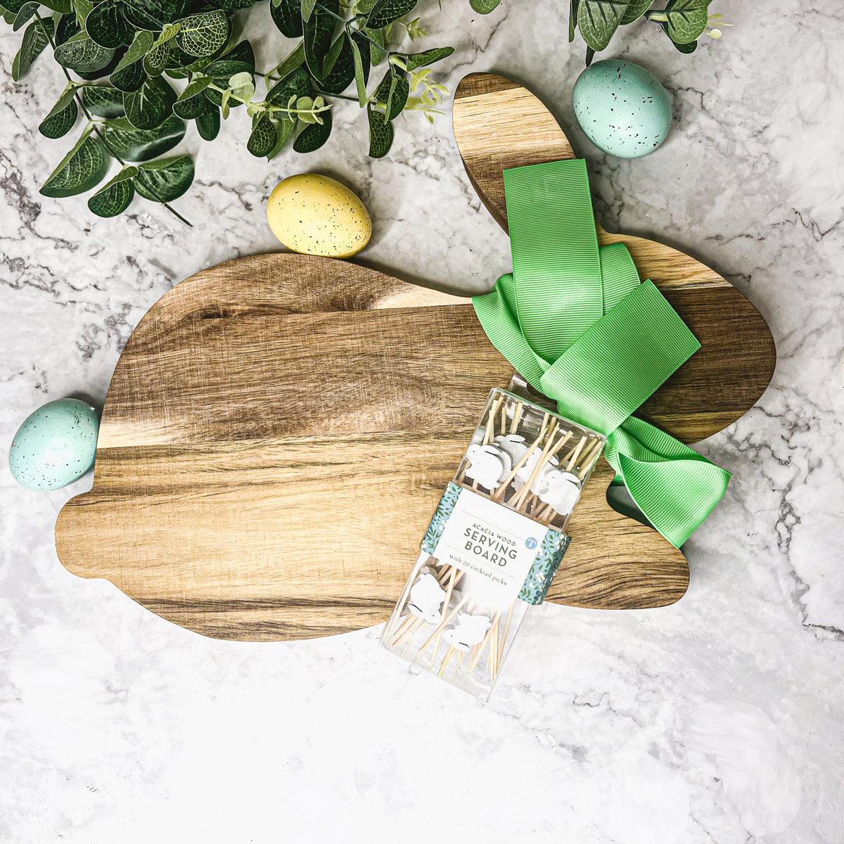 Easter Charcuterier Boards in Bunny Shape