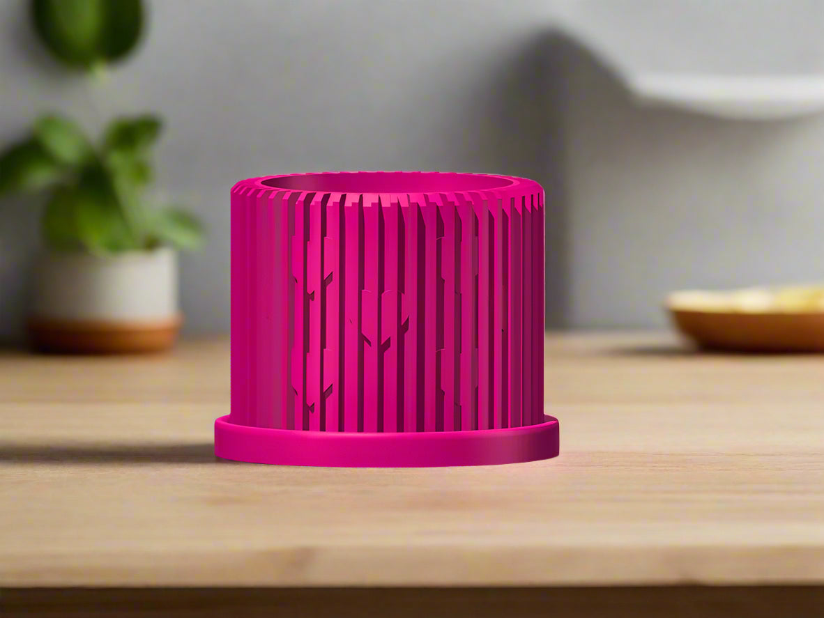 Modern Heart-Shaped Planter with Drainage & Saucer – Valentine’s Day Gift