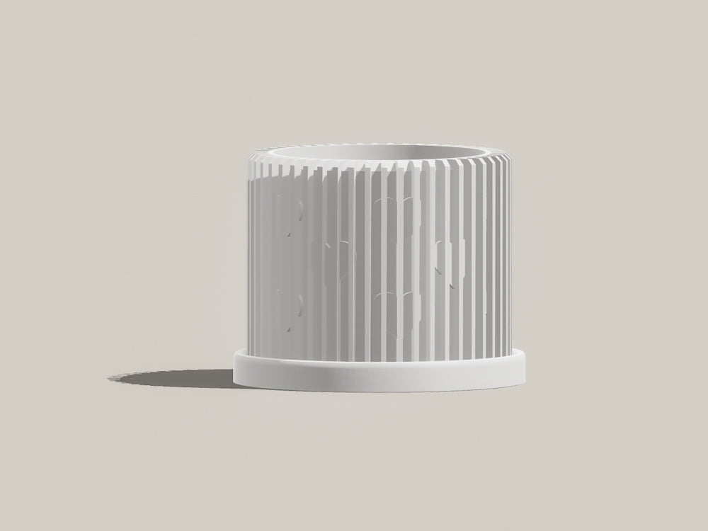 Modern Heart-Shaped Planter with Drainage & Saucer – Valentine’s Day Gift