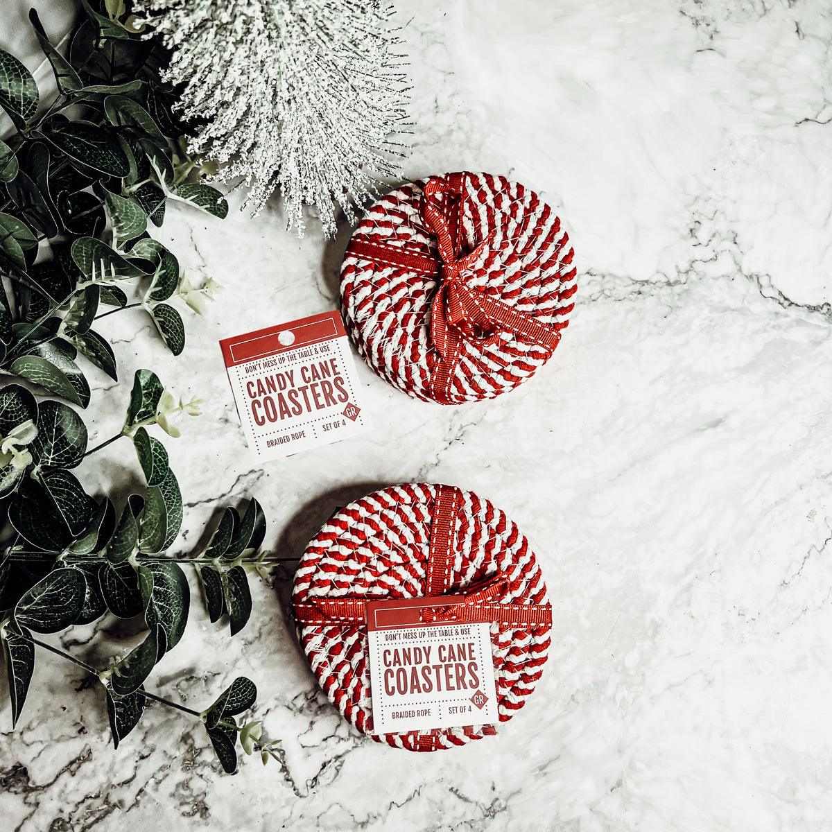 Candy Cane Coaster Sets Fabric
Christmas entertaining coasters candy cane striped holiday accessories
Instagram worthy Christmas candy cane coasters holiday decor
Pinterest perfect candy cane coasters Christmas holiday gift