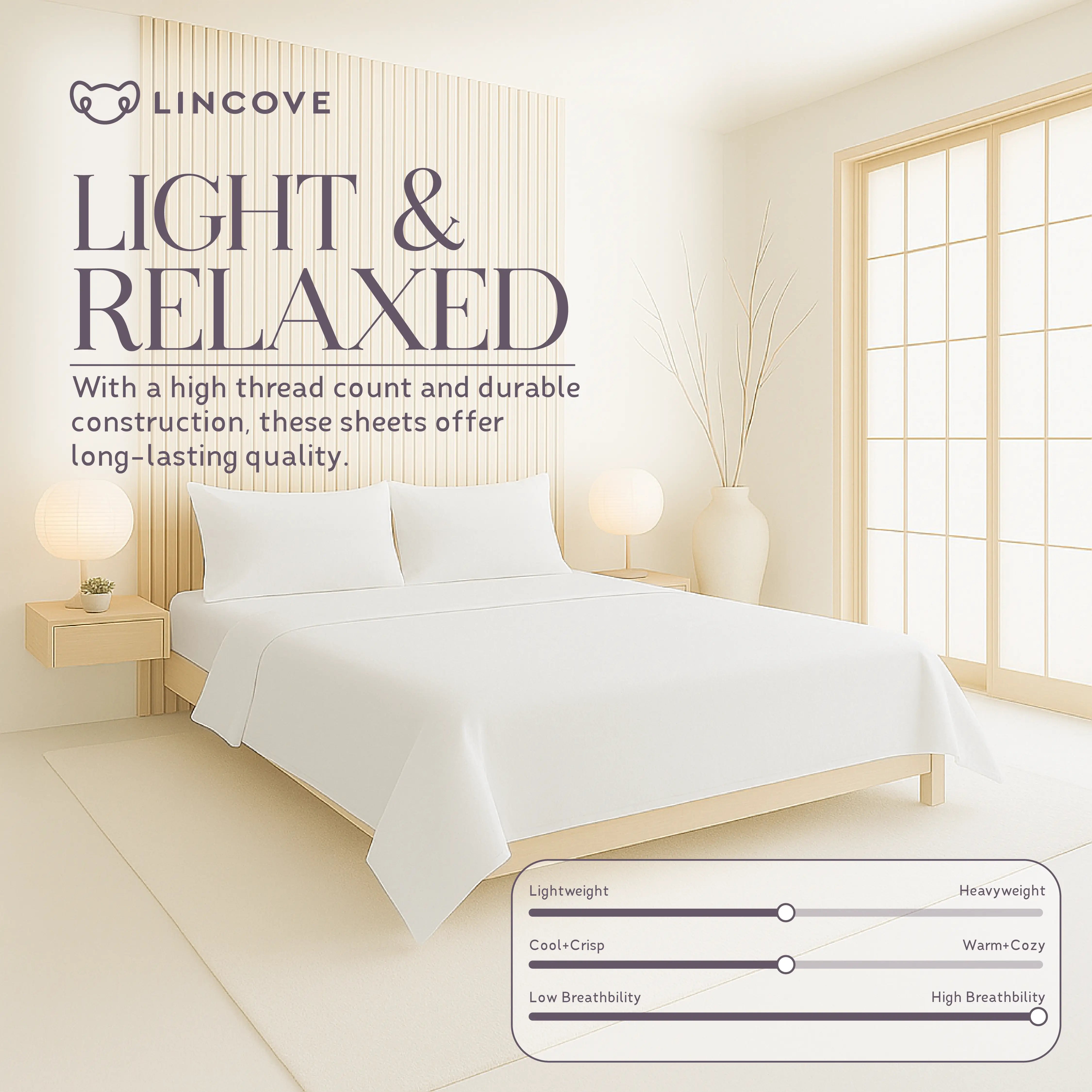 100% Cotton Sheet Set | Luxe Hotel Collection