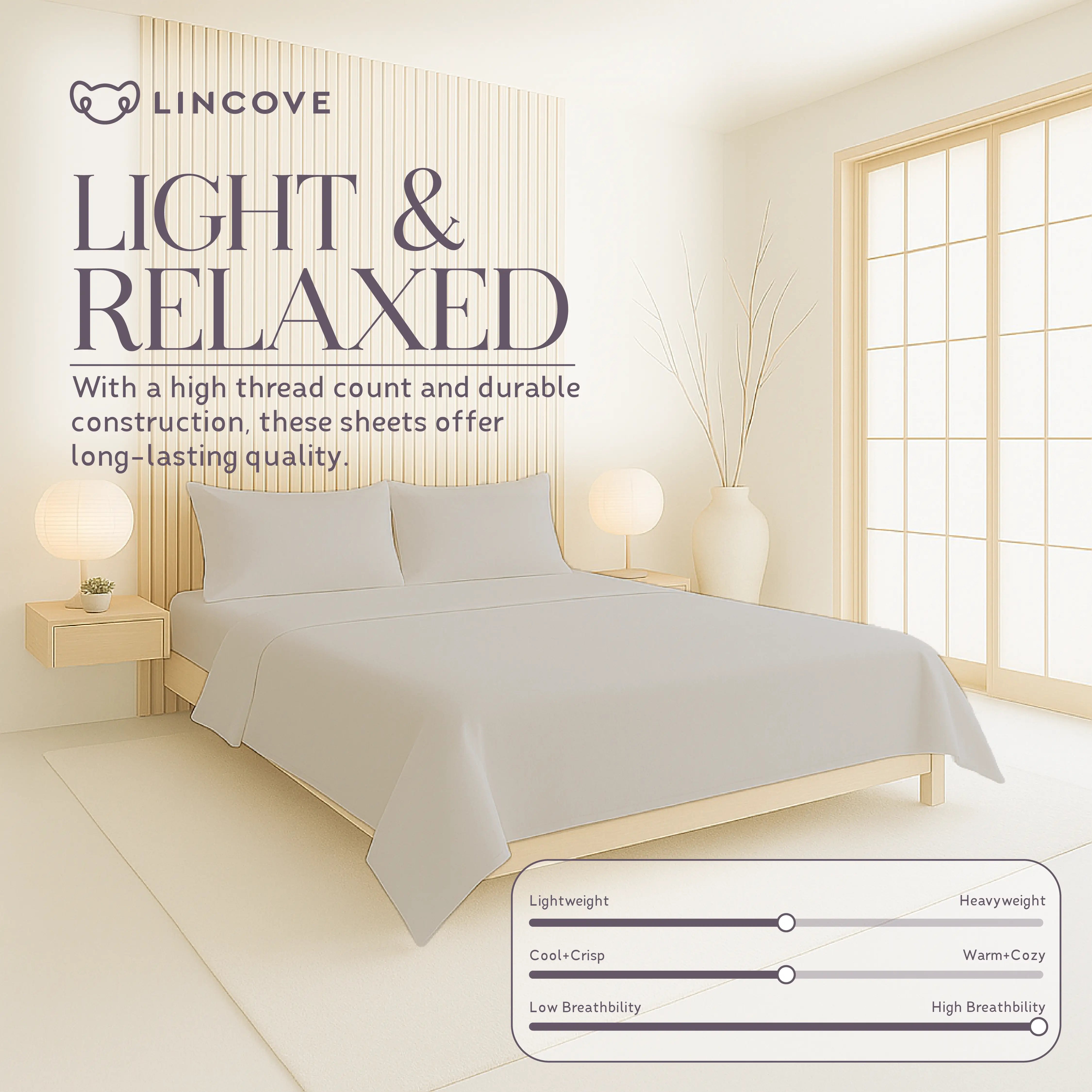 100% Cotton Sheet Set | Luxe Hotel Collection