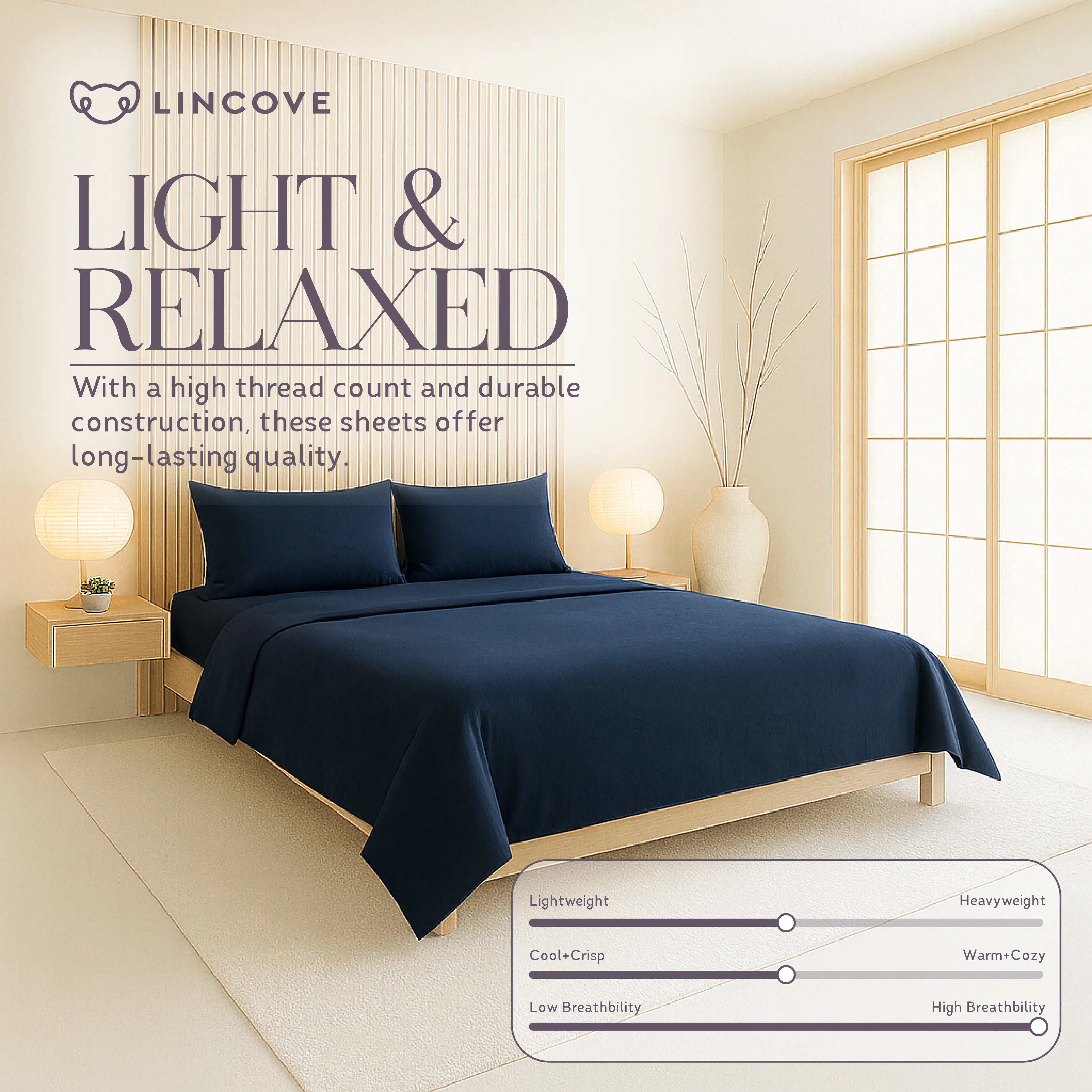 100% Cotton Sheet Set | Luxe Hotel Collection