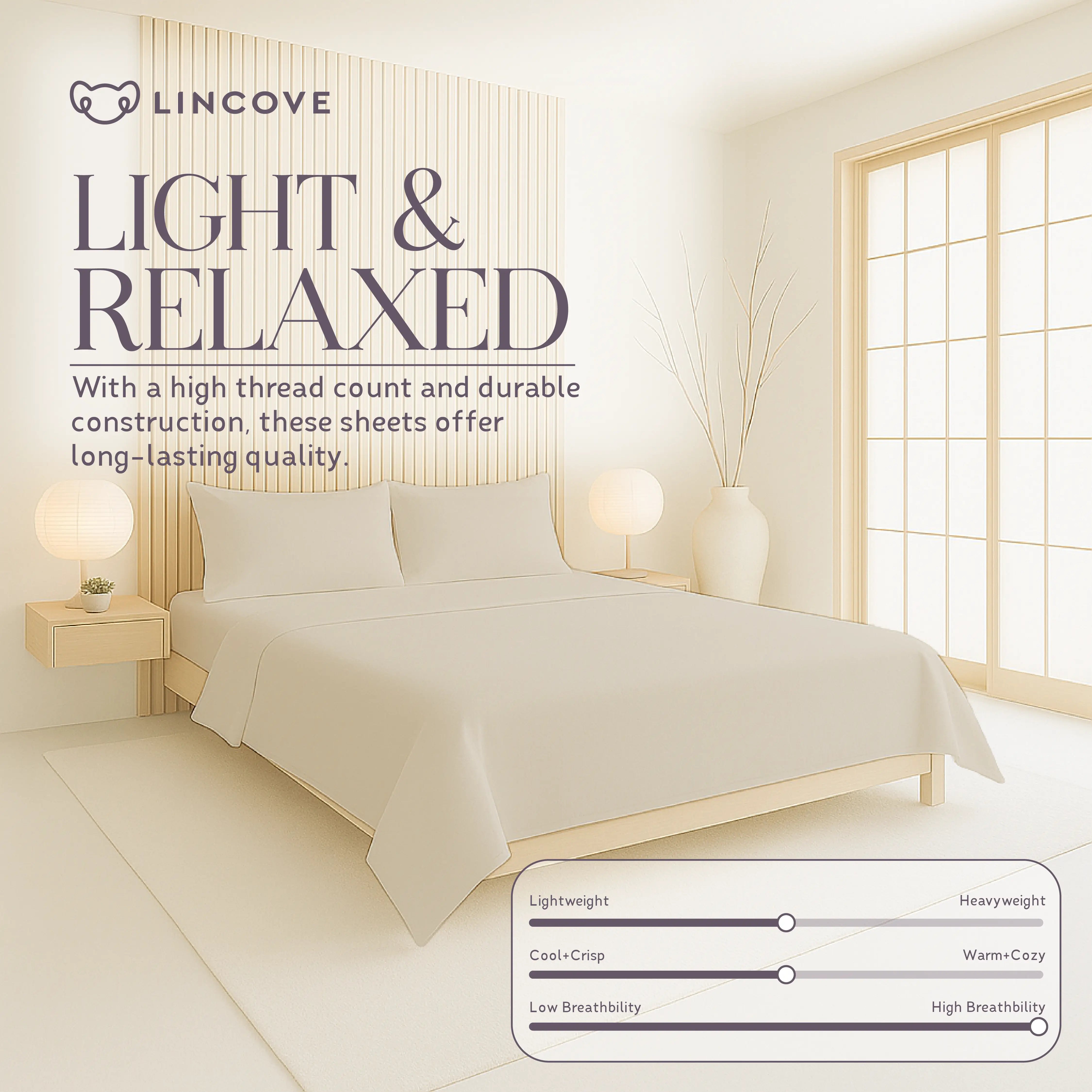 100% Cotton Sheet Set | Luxe Hotel Collection