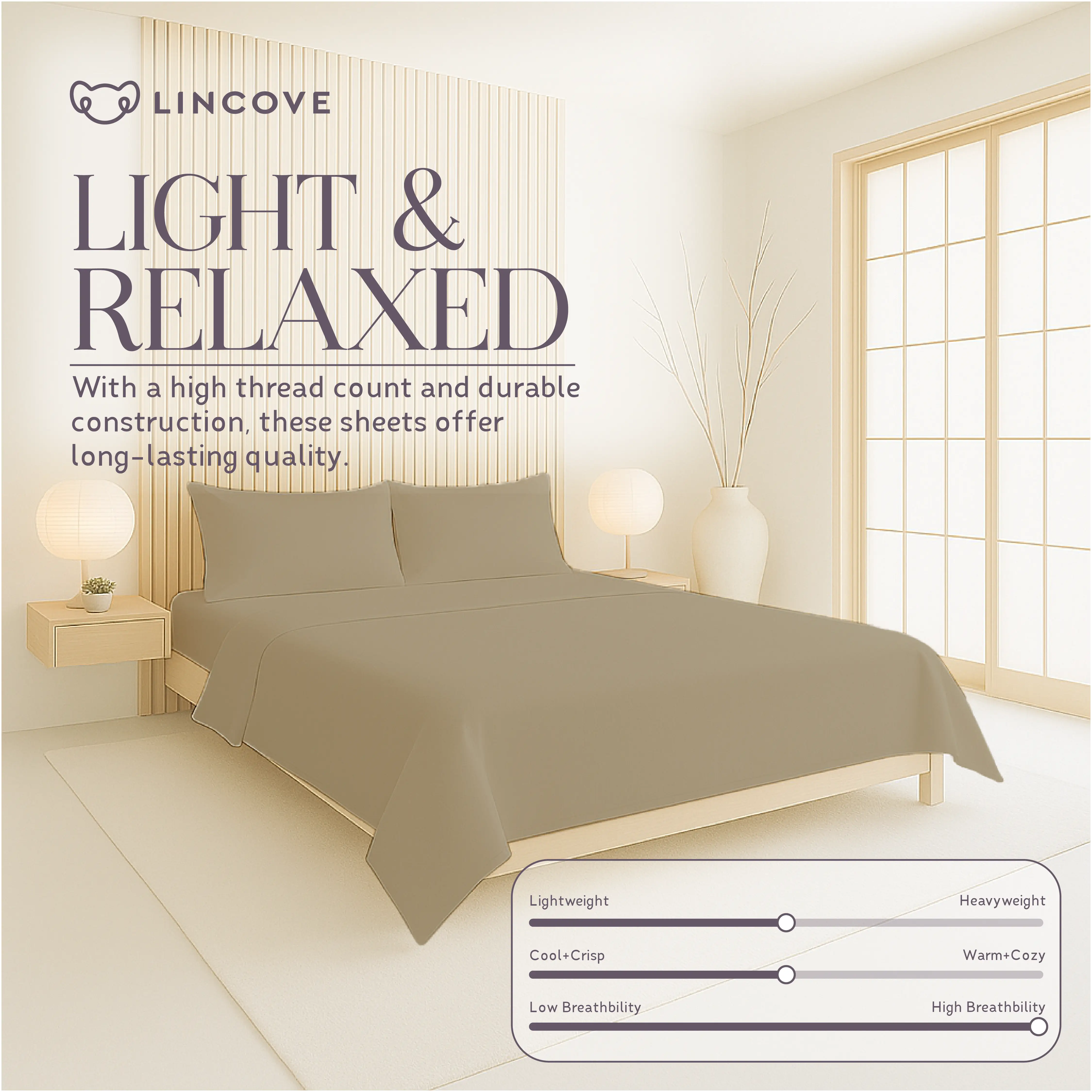 100% Cotton Sheet Set | Luxe Hotel Collection