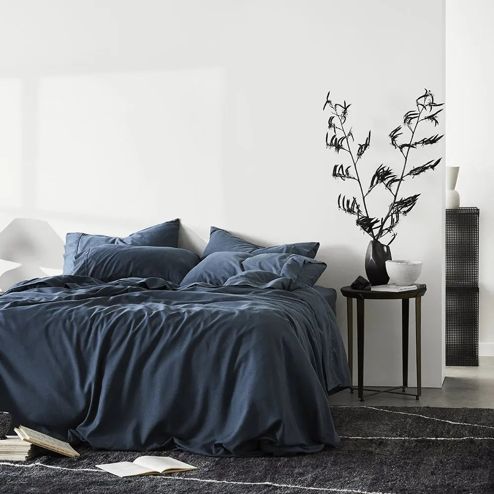 Linen + Bamboo Duvet Cover
