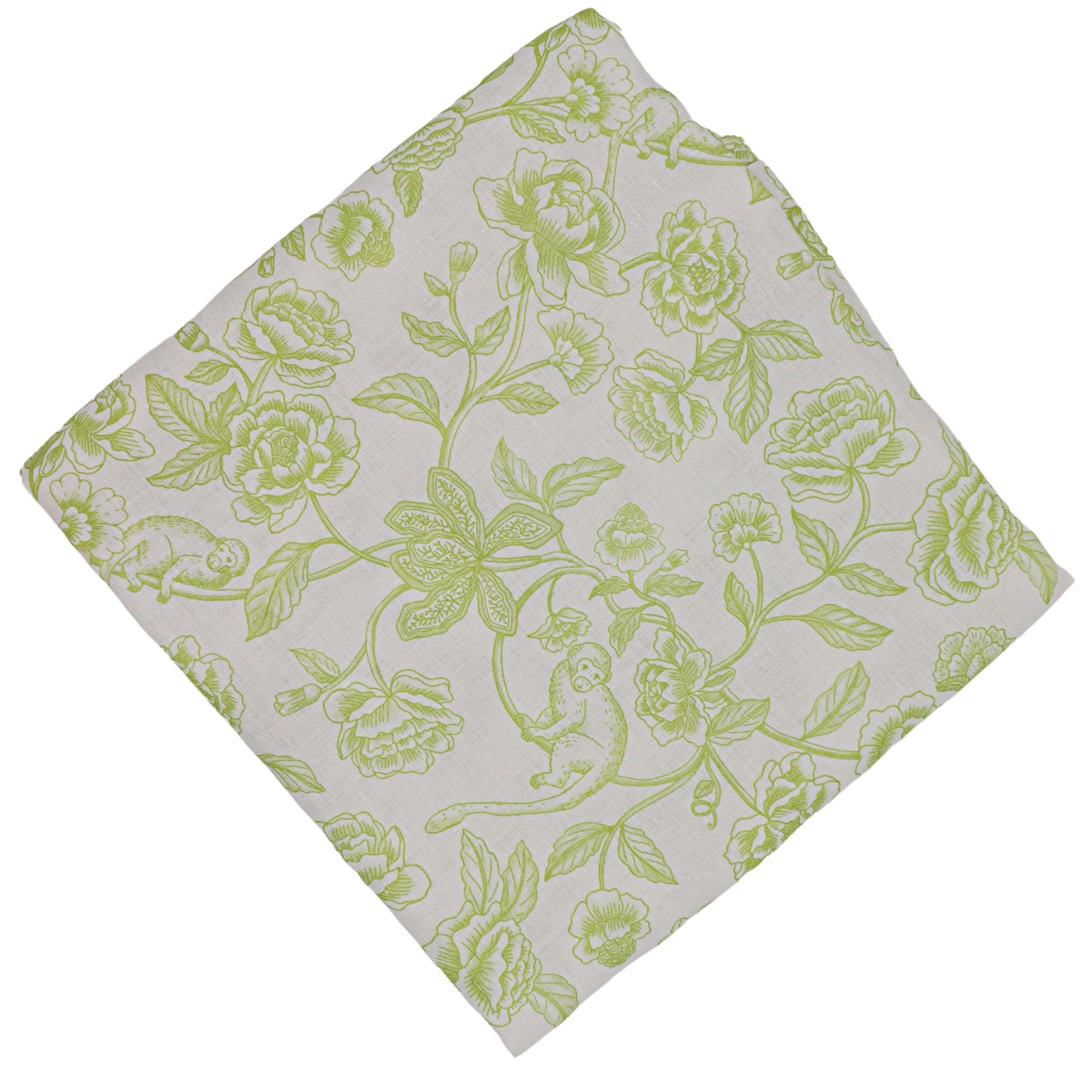 Ivory Flora Parlour Tablecloth