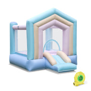 Kids Bounce House with Slide and Basketball Rim Bouncy Castle for Party