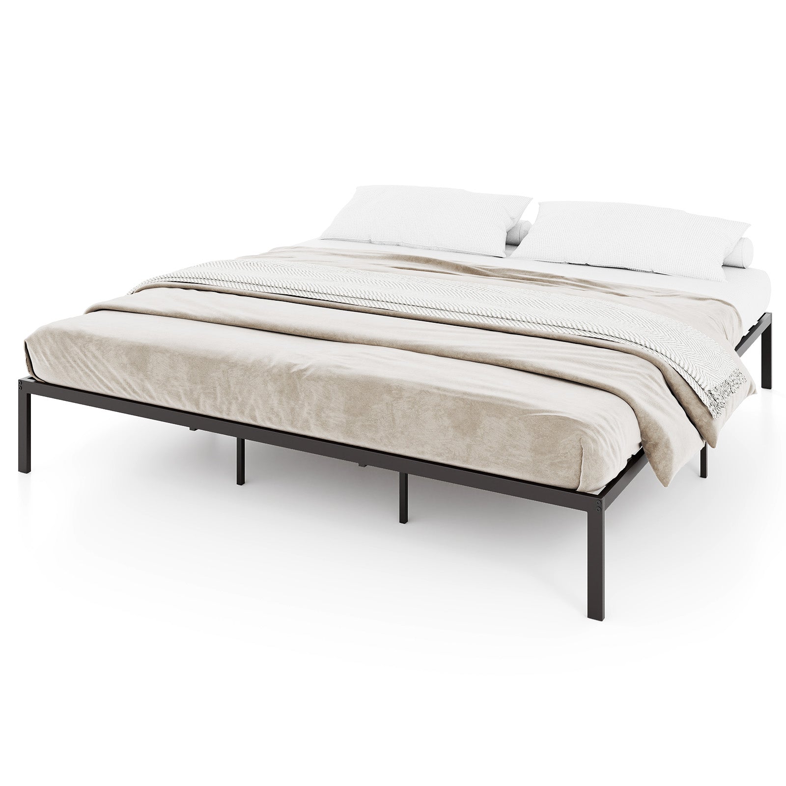 Full/Queen/King Size Metal Bed Frame -King Size