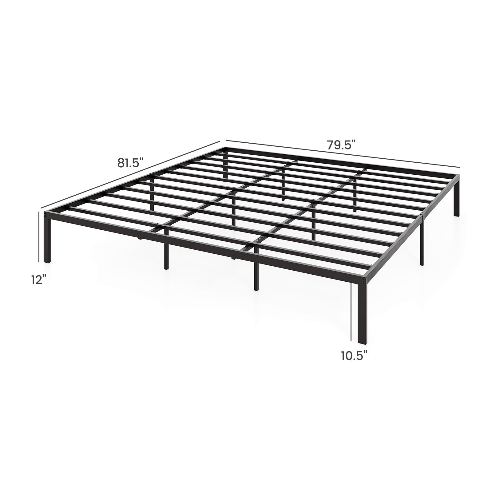 Full/Queen/King Size Metal Bed Frame -King Size