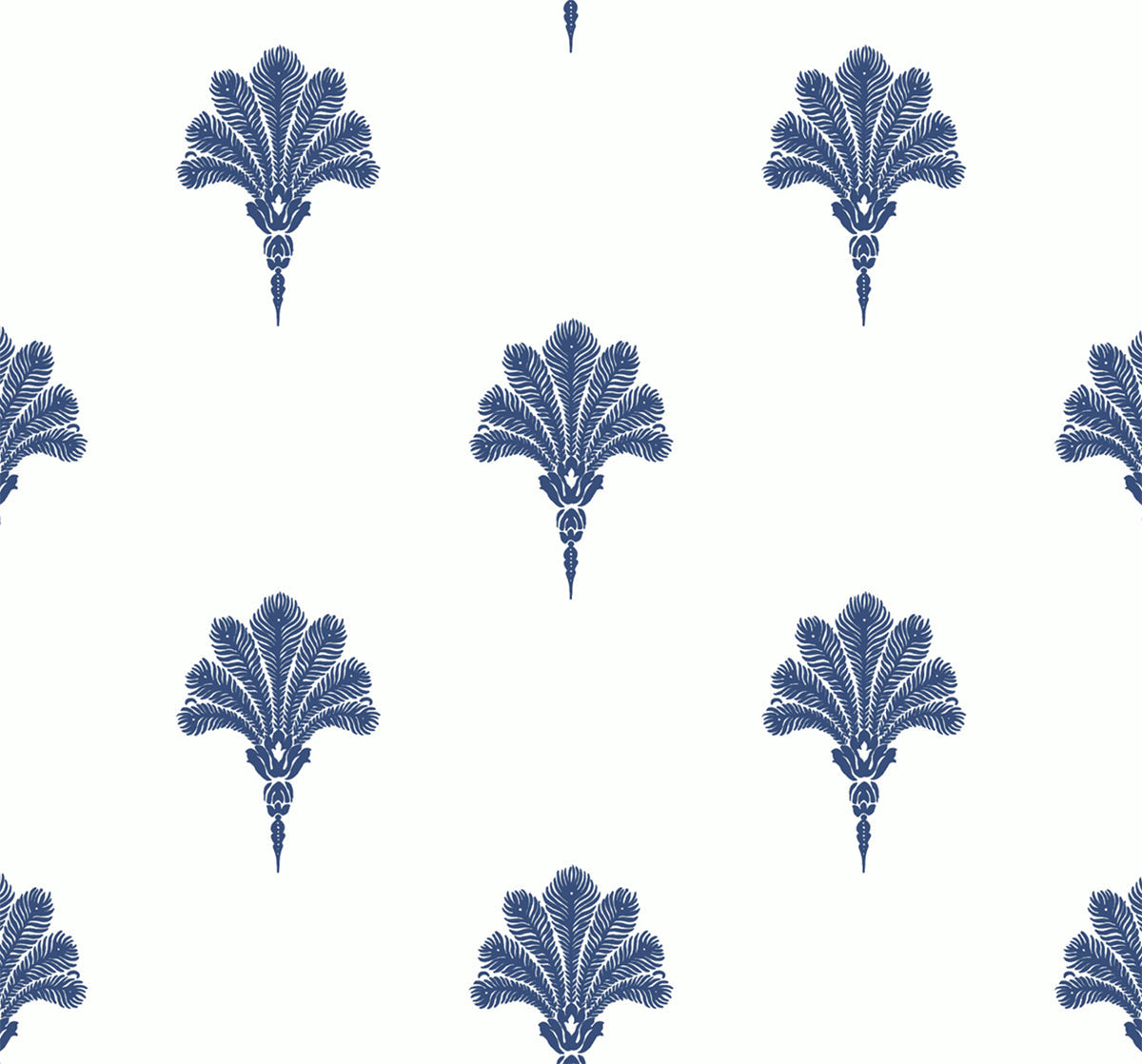 Beach House Summer Fan Unpasted Wallpaper