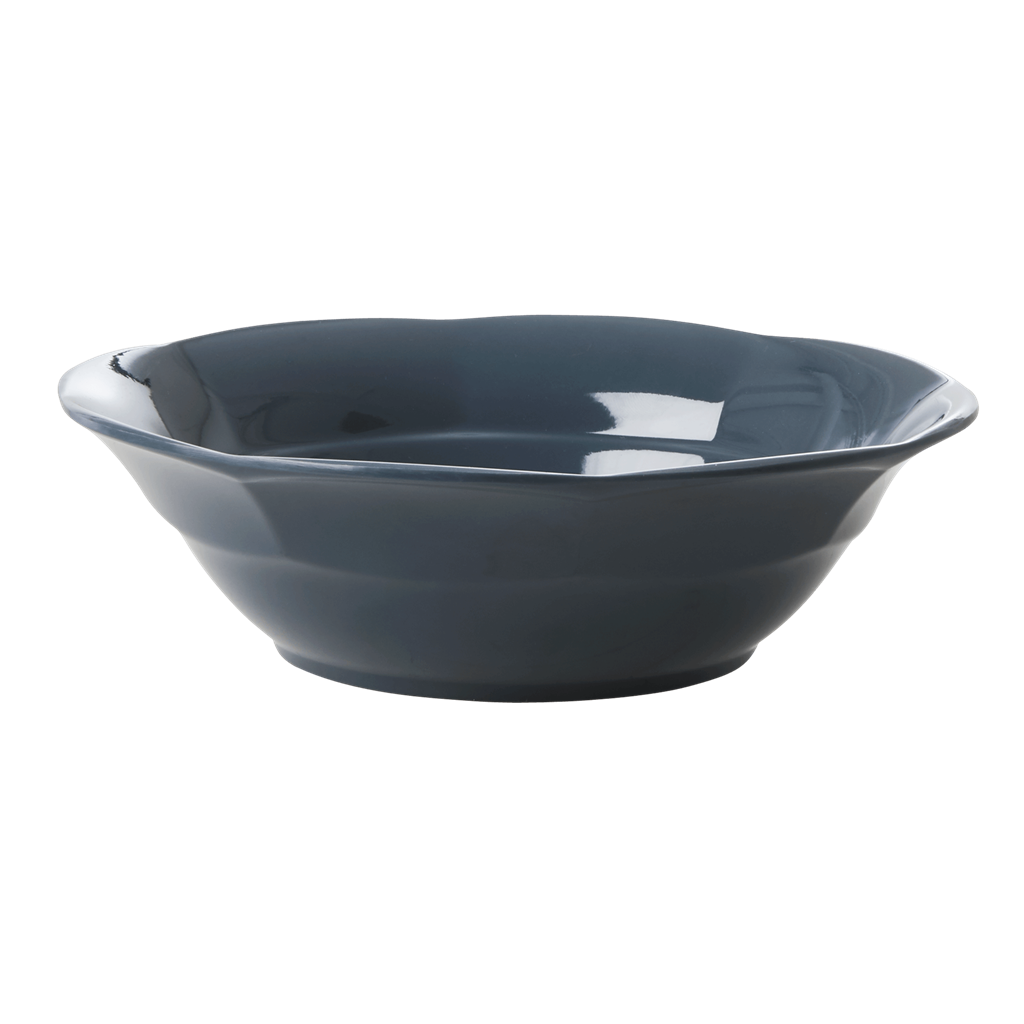 Melamine Soup Bowl - Dark Grey