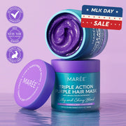 Purple Mask for Blonde Hair