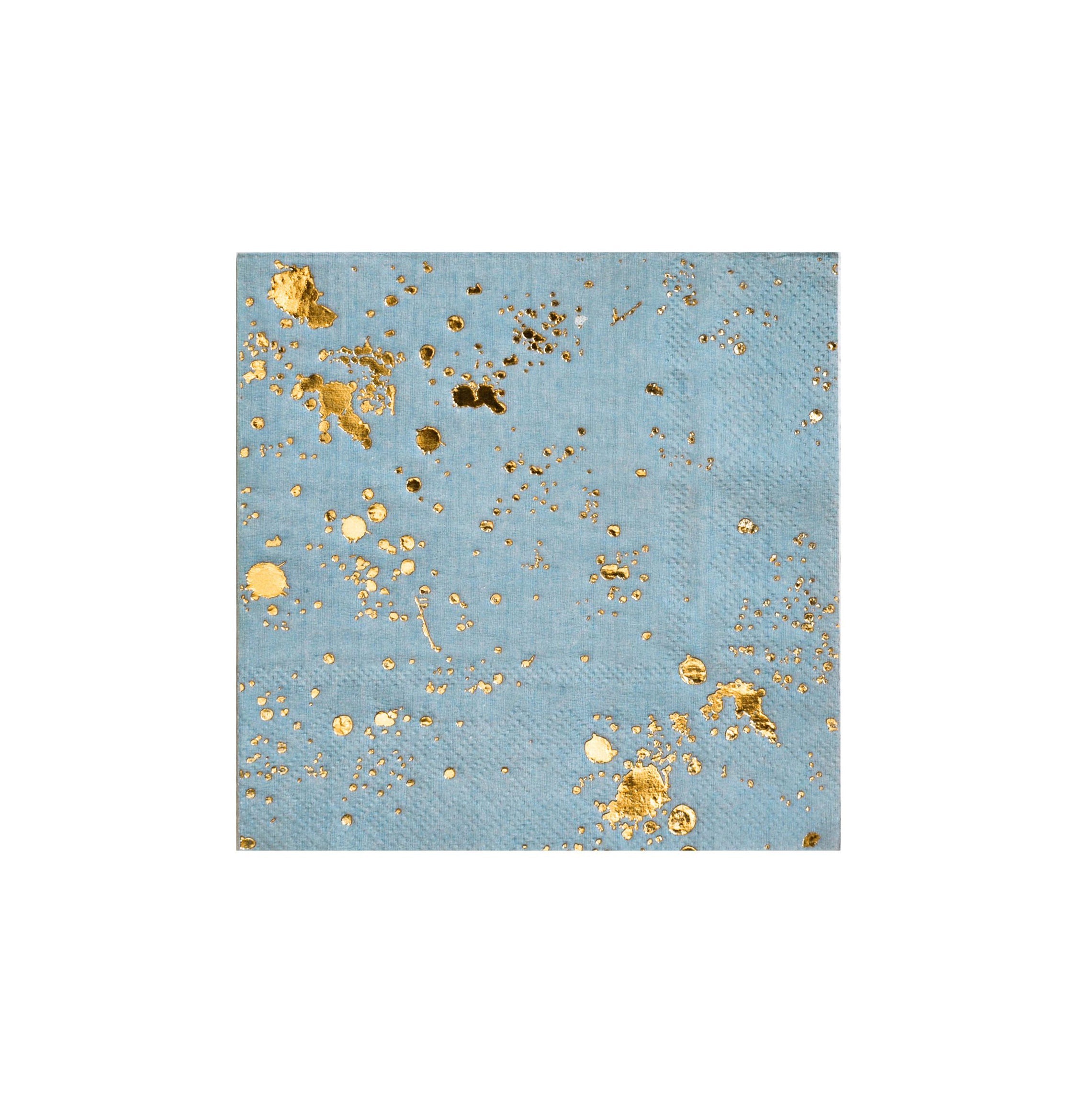Malibu - Blue Splash Cocktail Paper Napkins
