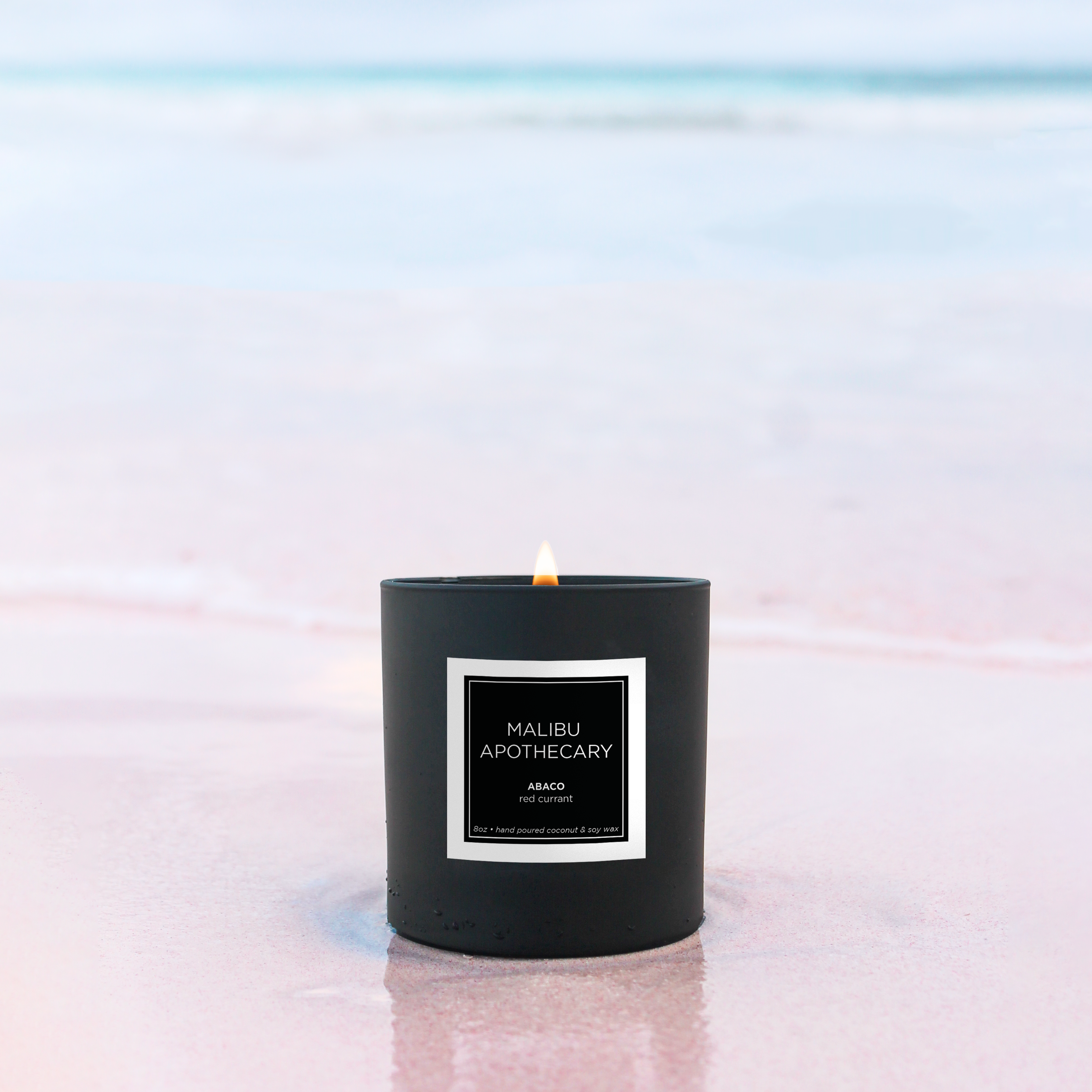 Matte Black Candle