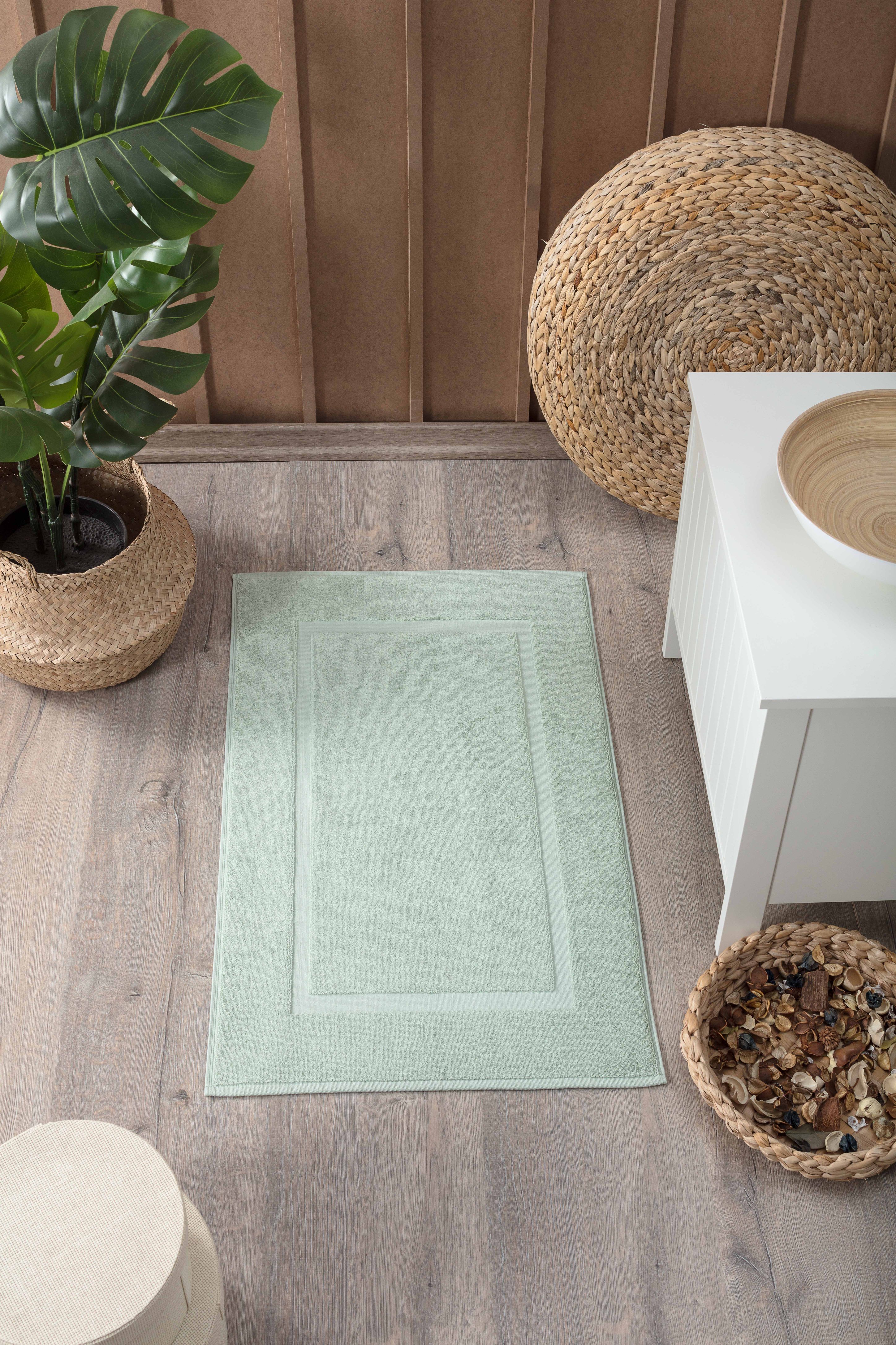 Turkish Cotton Bath Mat - 2 Pack by La'Hammam