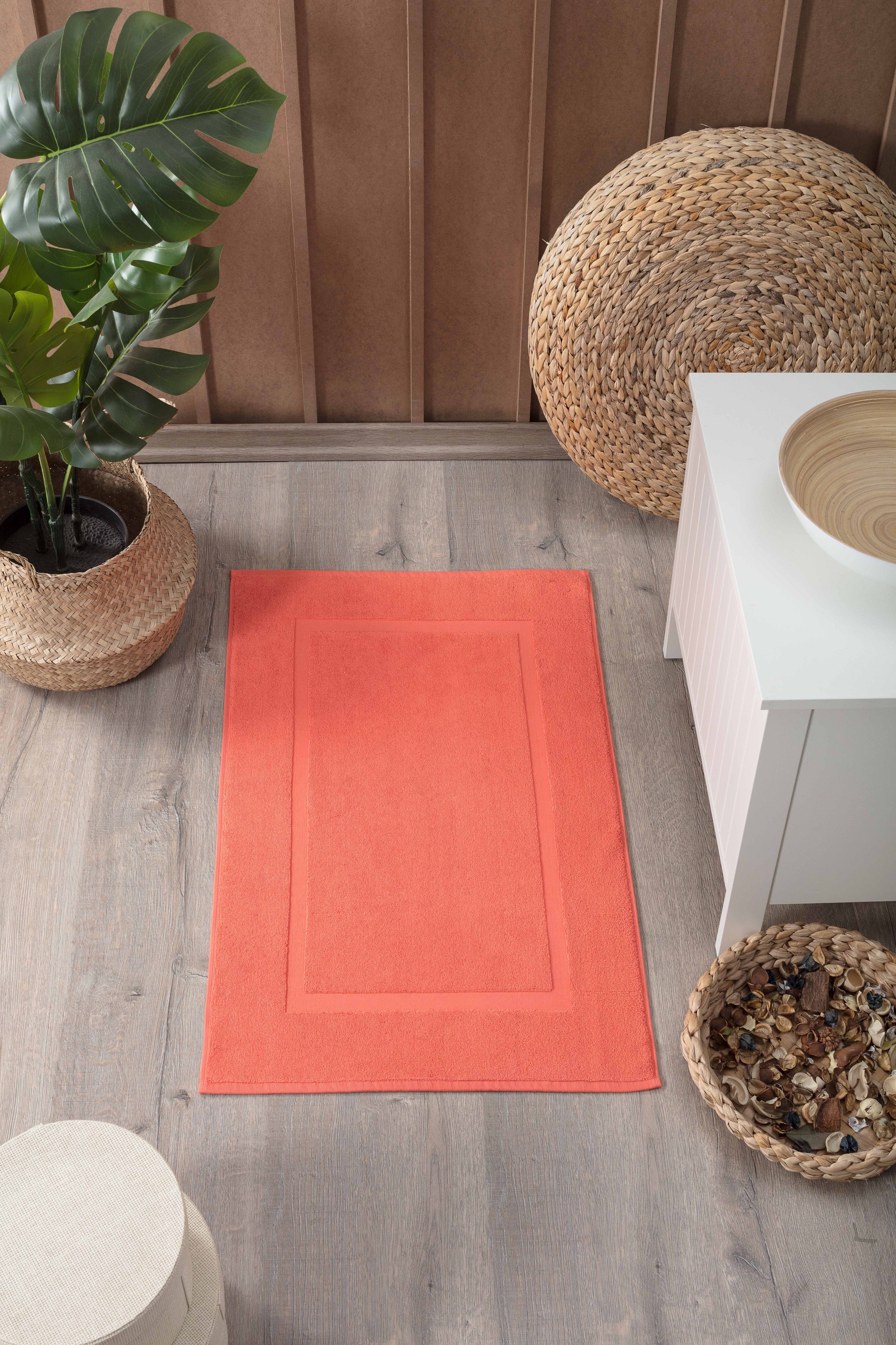 Turkish Cotton Bath Mat - 2 Pack by La'Hammam