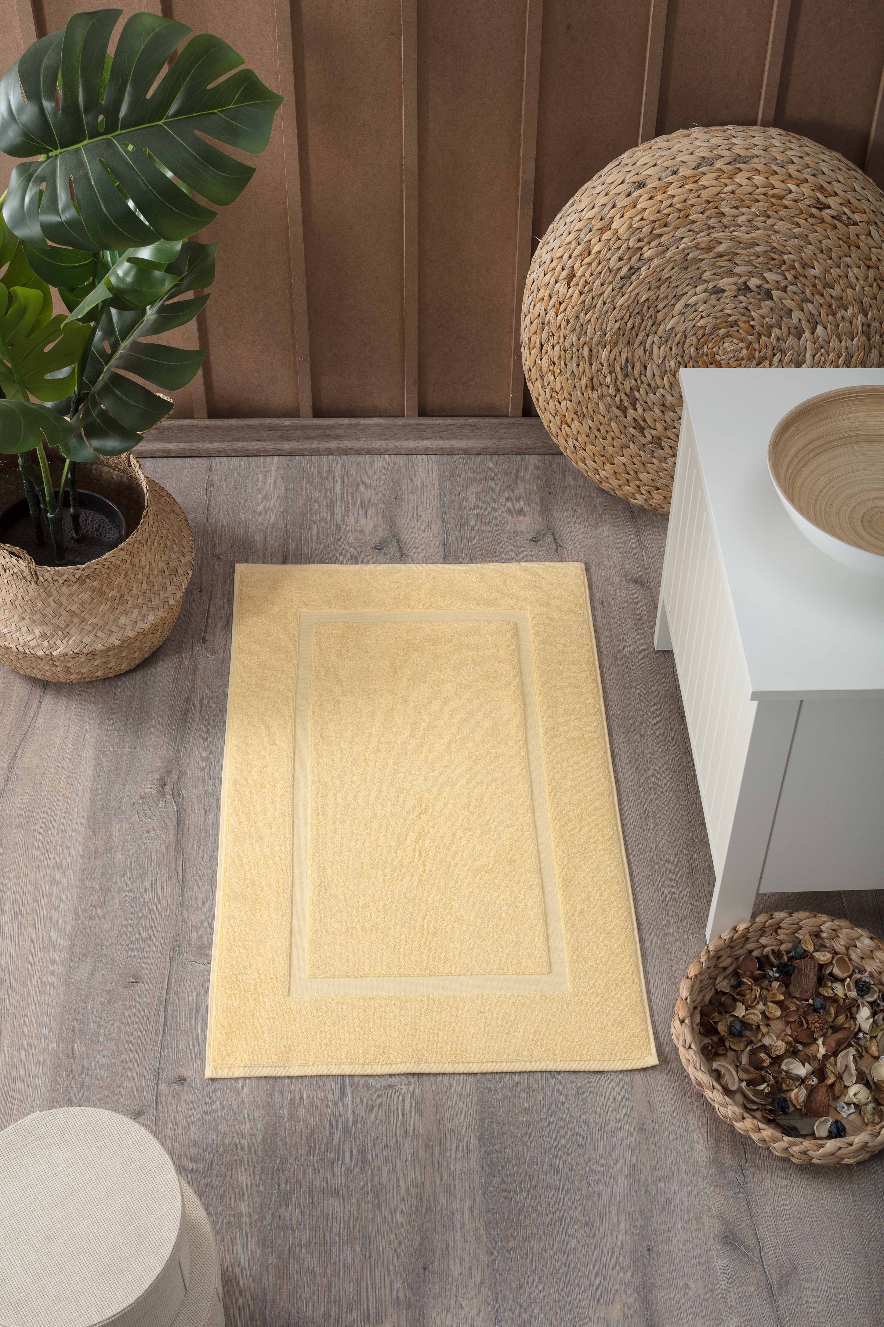 Turkish Cotton Bath Mat - 2 Pack by La'Hammam