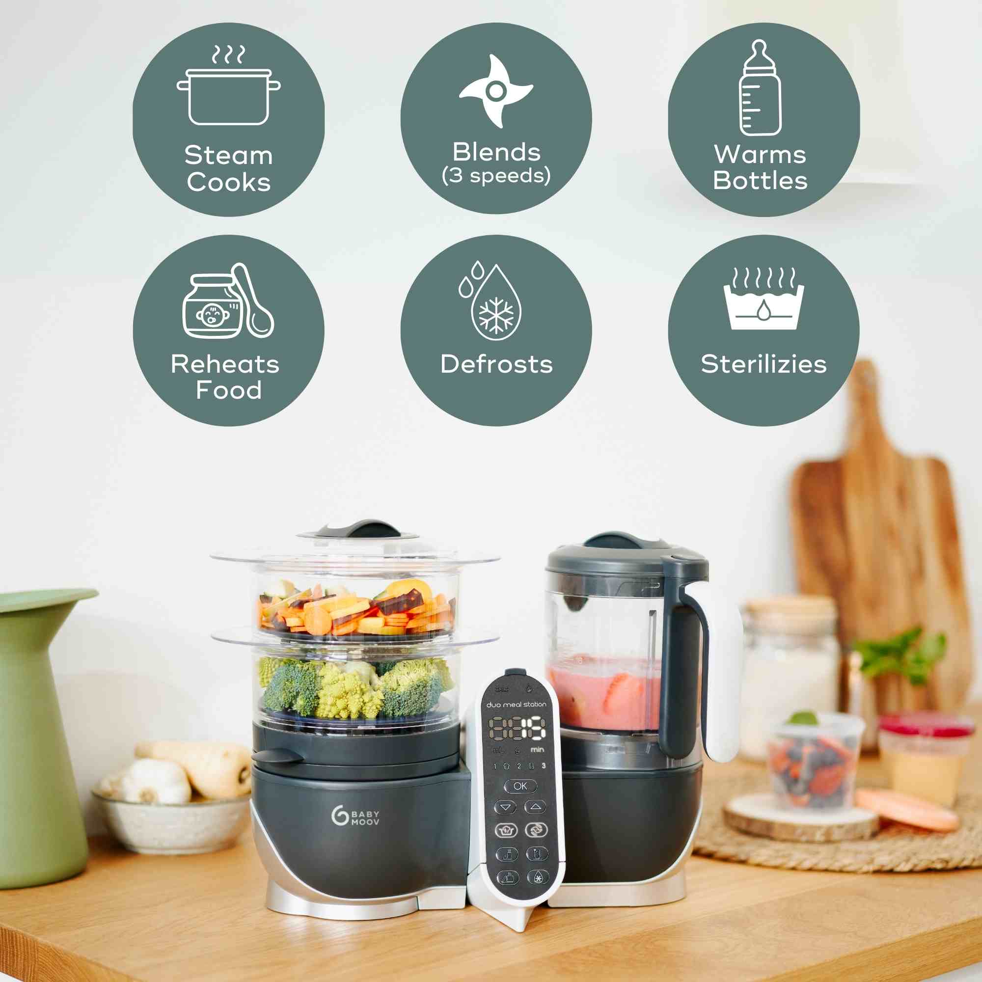 Duo Meal Station Baby Food Maker
