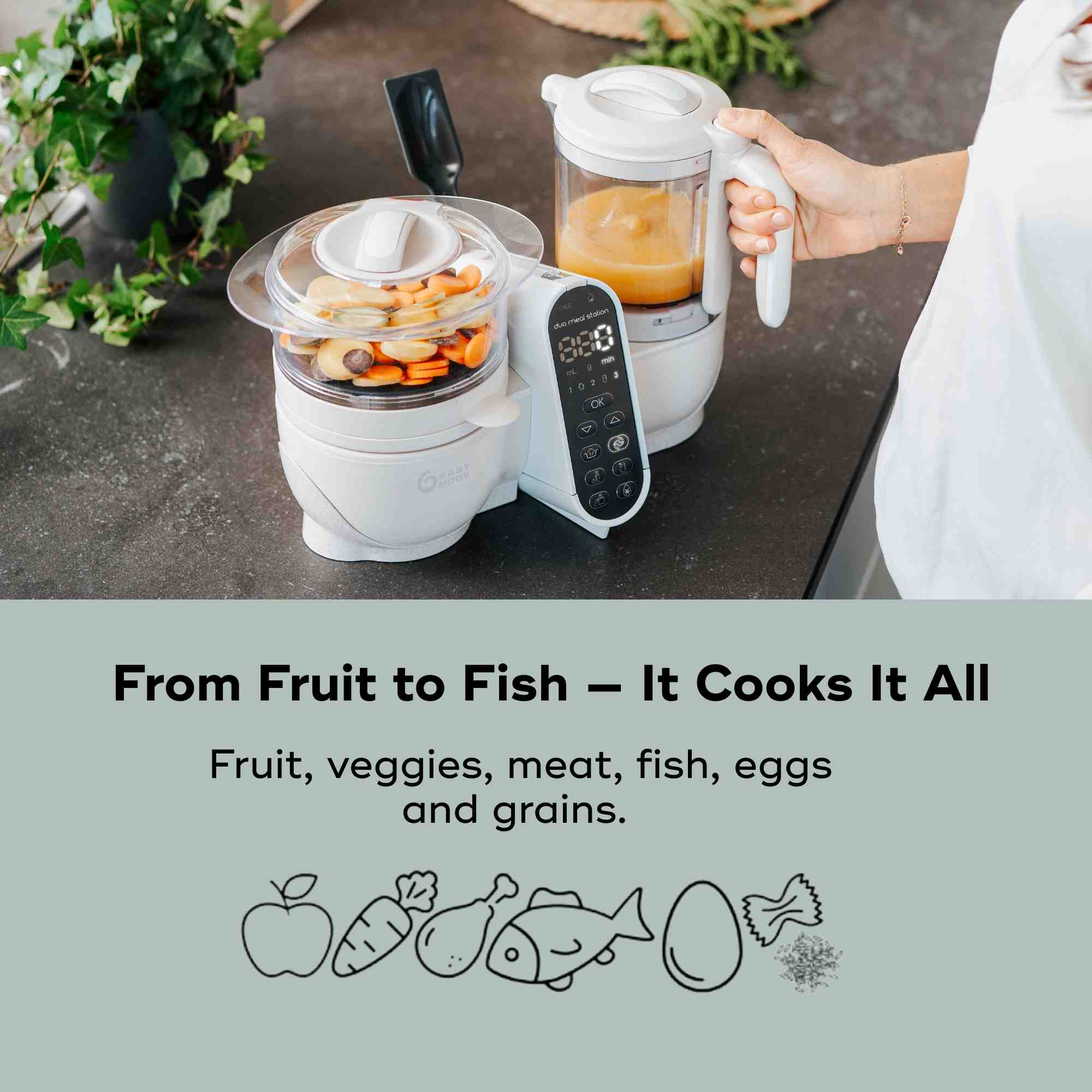 Duo Meal Station Baby Food Maker