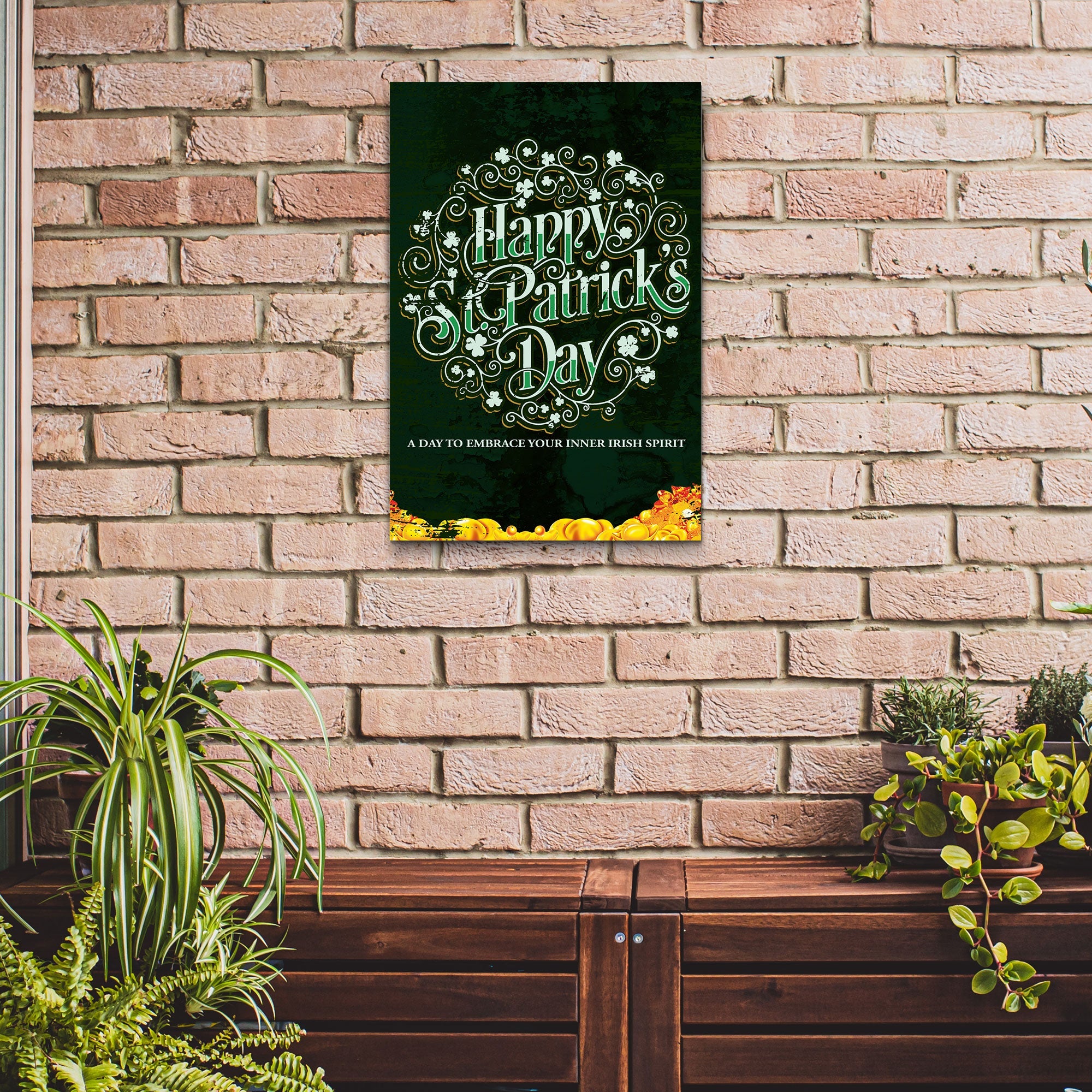 St. Patrick's Day, A Day To Embrace Your Inner Irish Spirit Sign