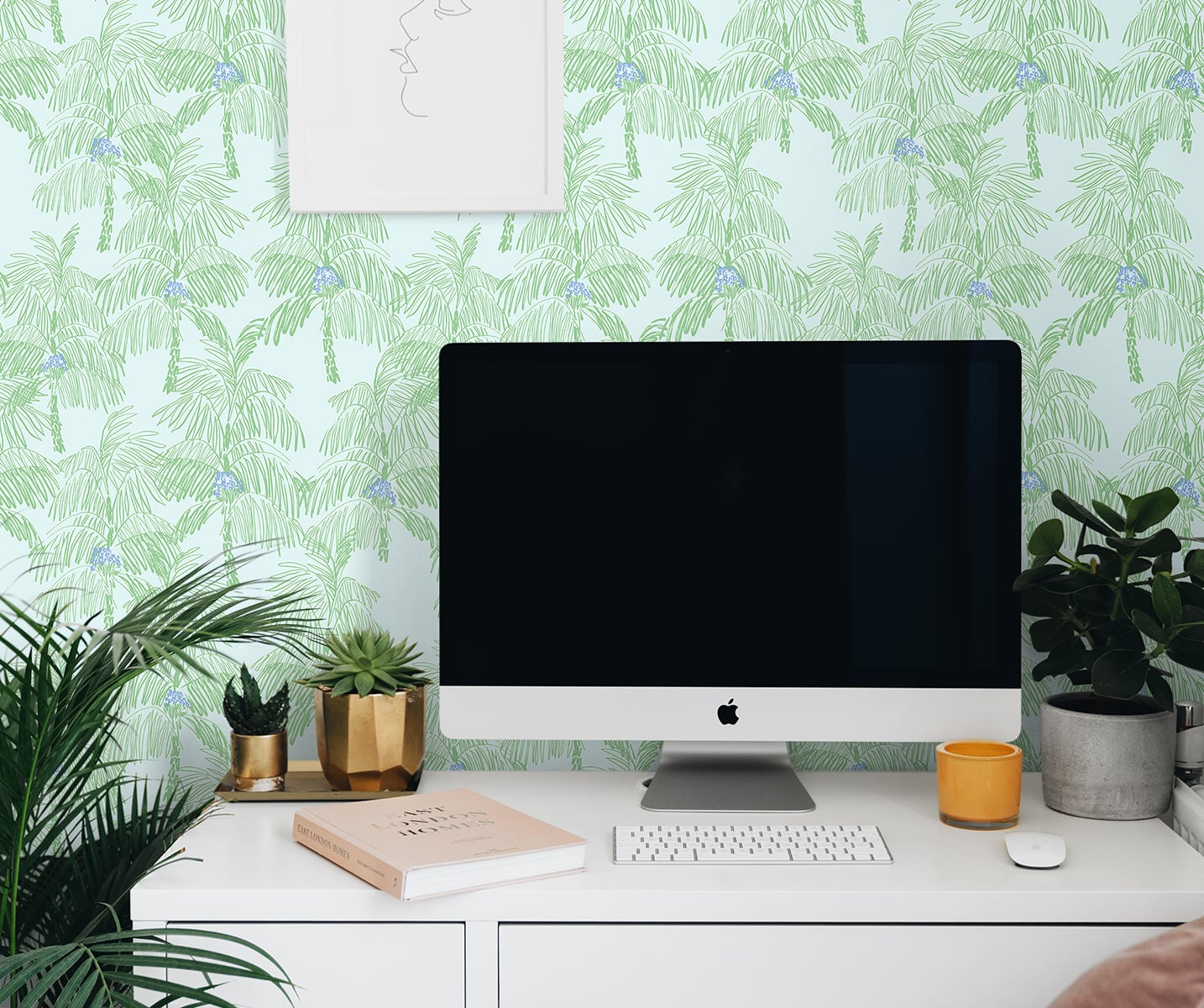 Palm Beach Peel and Stick Removable Wallpaper