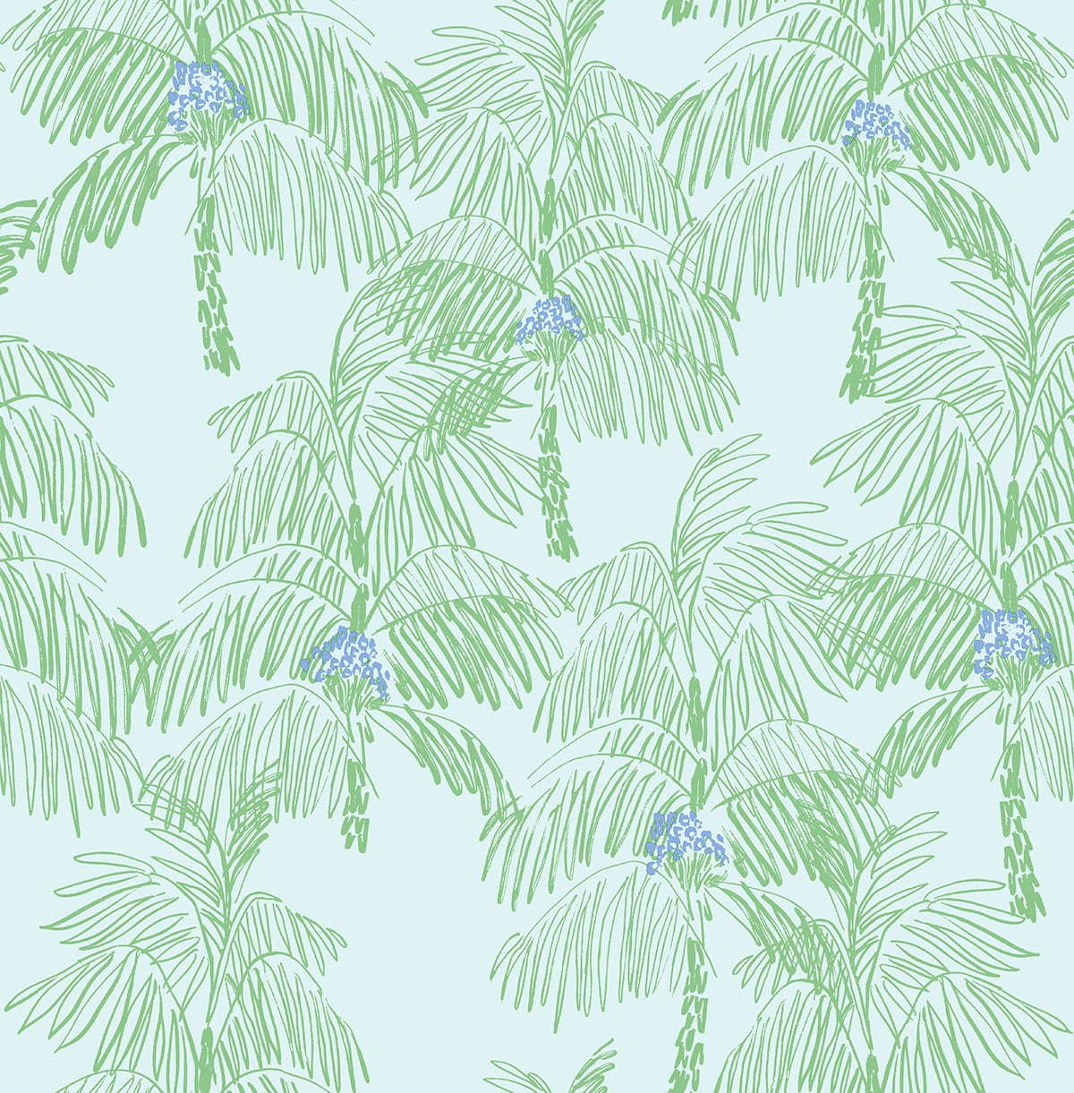 Palm Beach Peel and Stick Removable Wallpaper