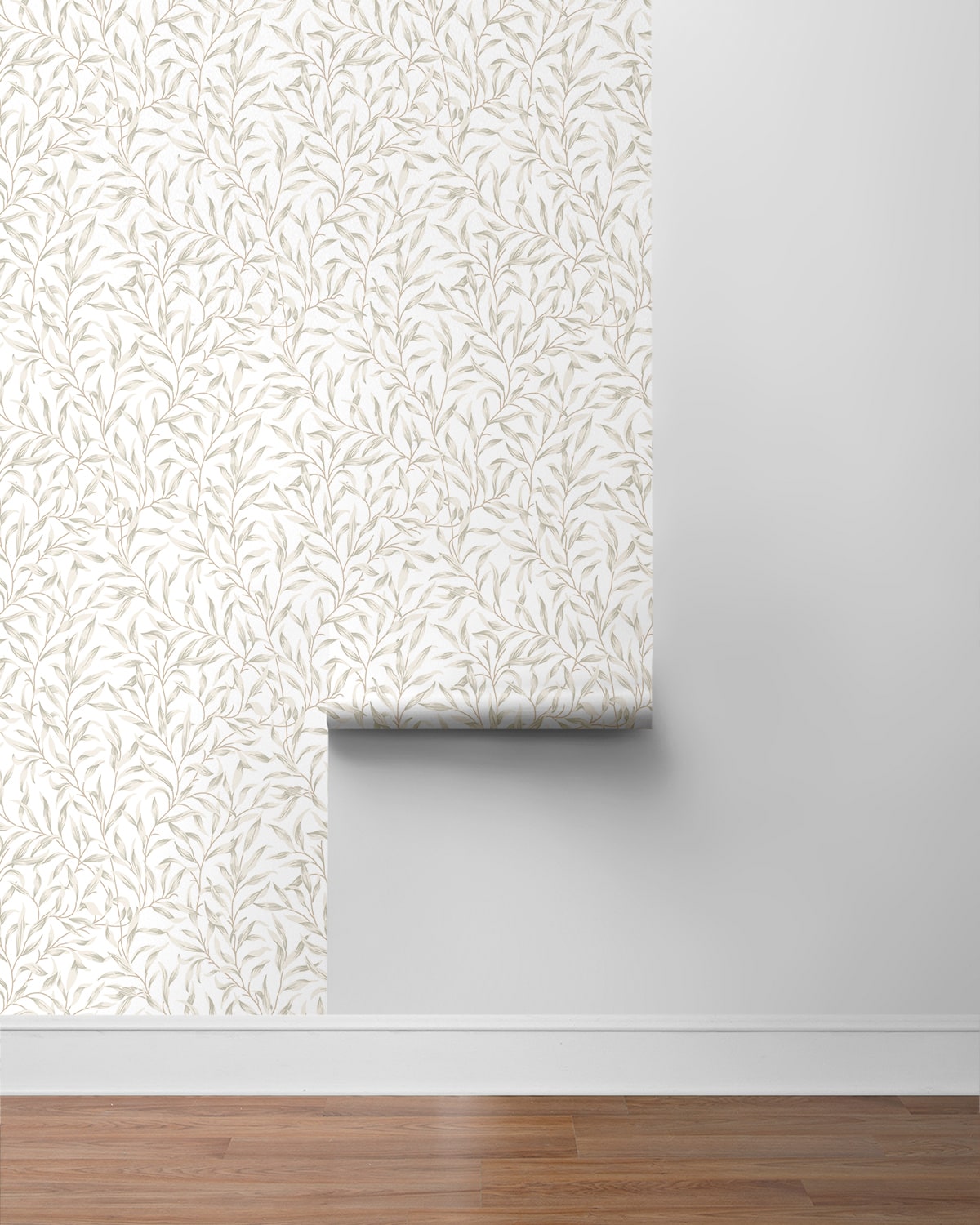 Willow Trail Leaf Premium Peel and Stick Removable Wallpaper