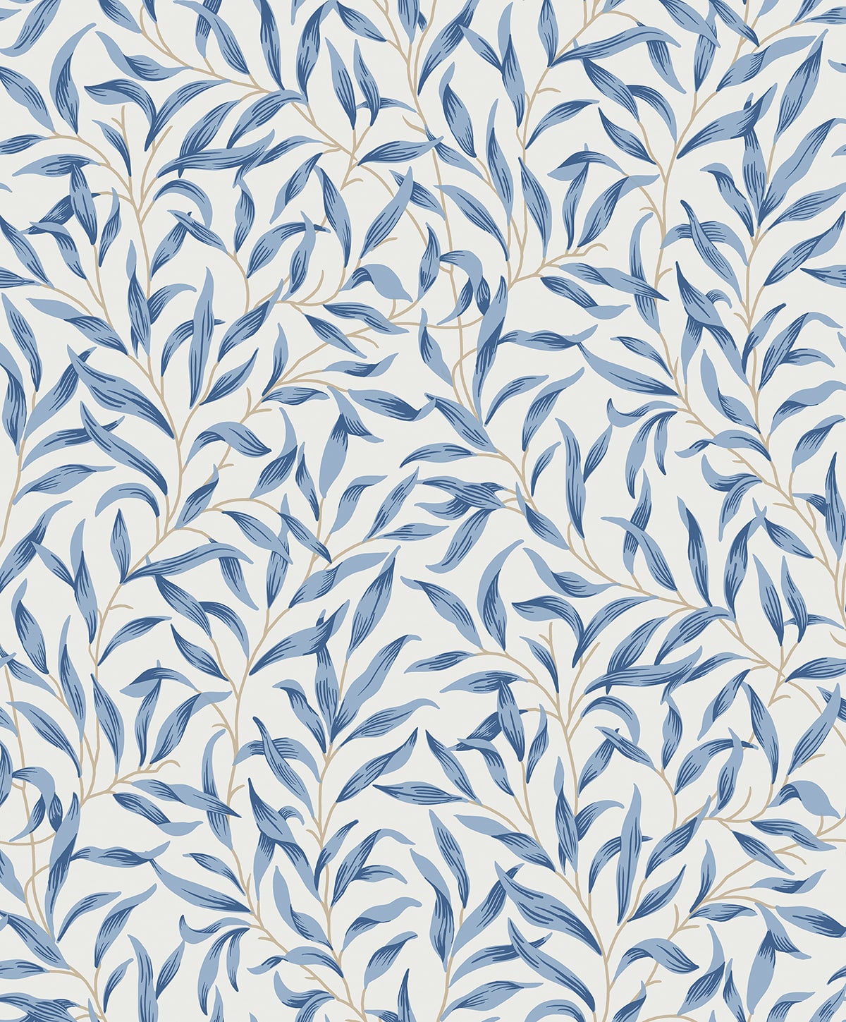 Willow Trail Leaf Premium Peel and Stick Removable Wallpaper