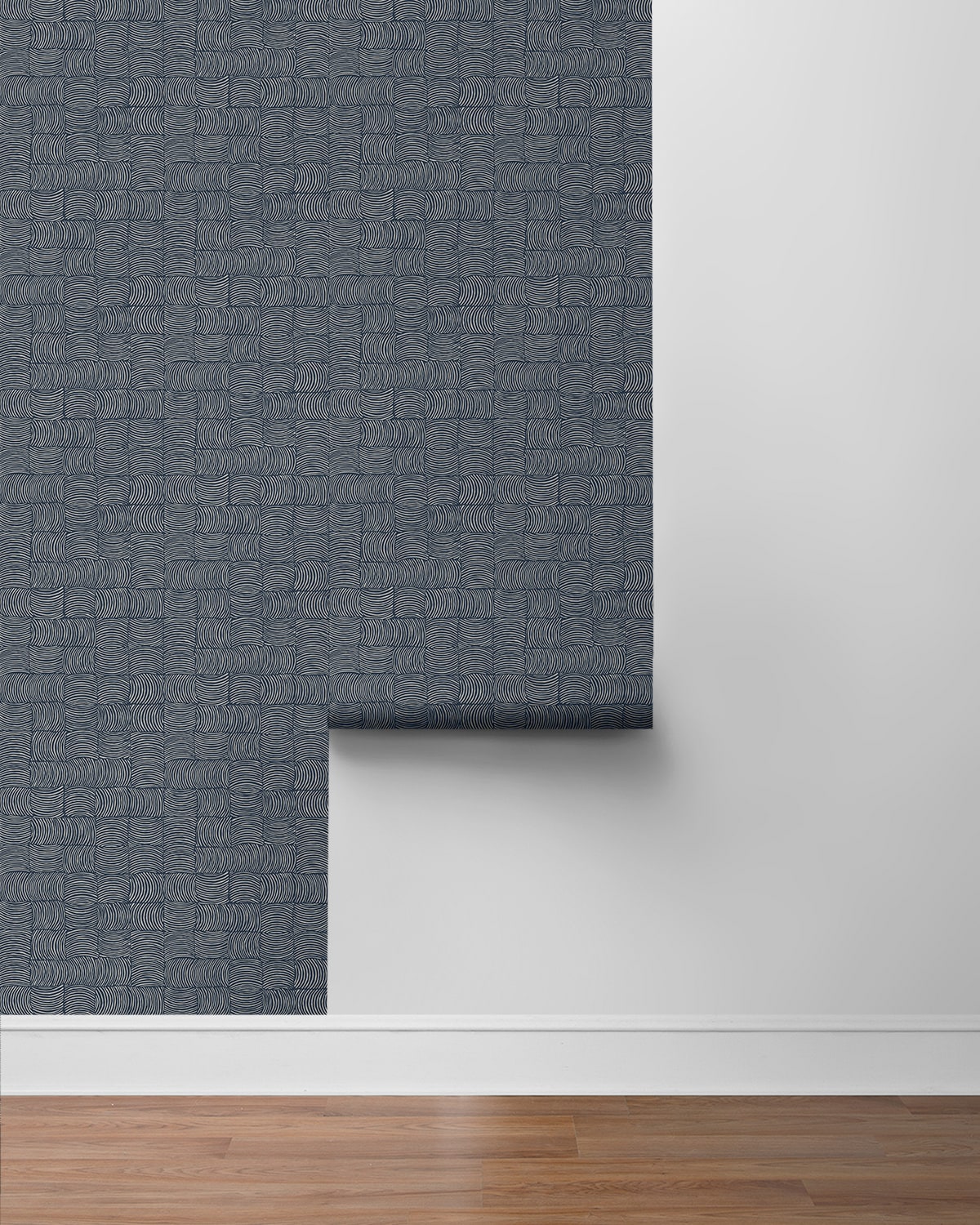 Organic Squares Geometric Premium Peel and Stick Removable Wallpaper