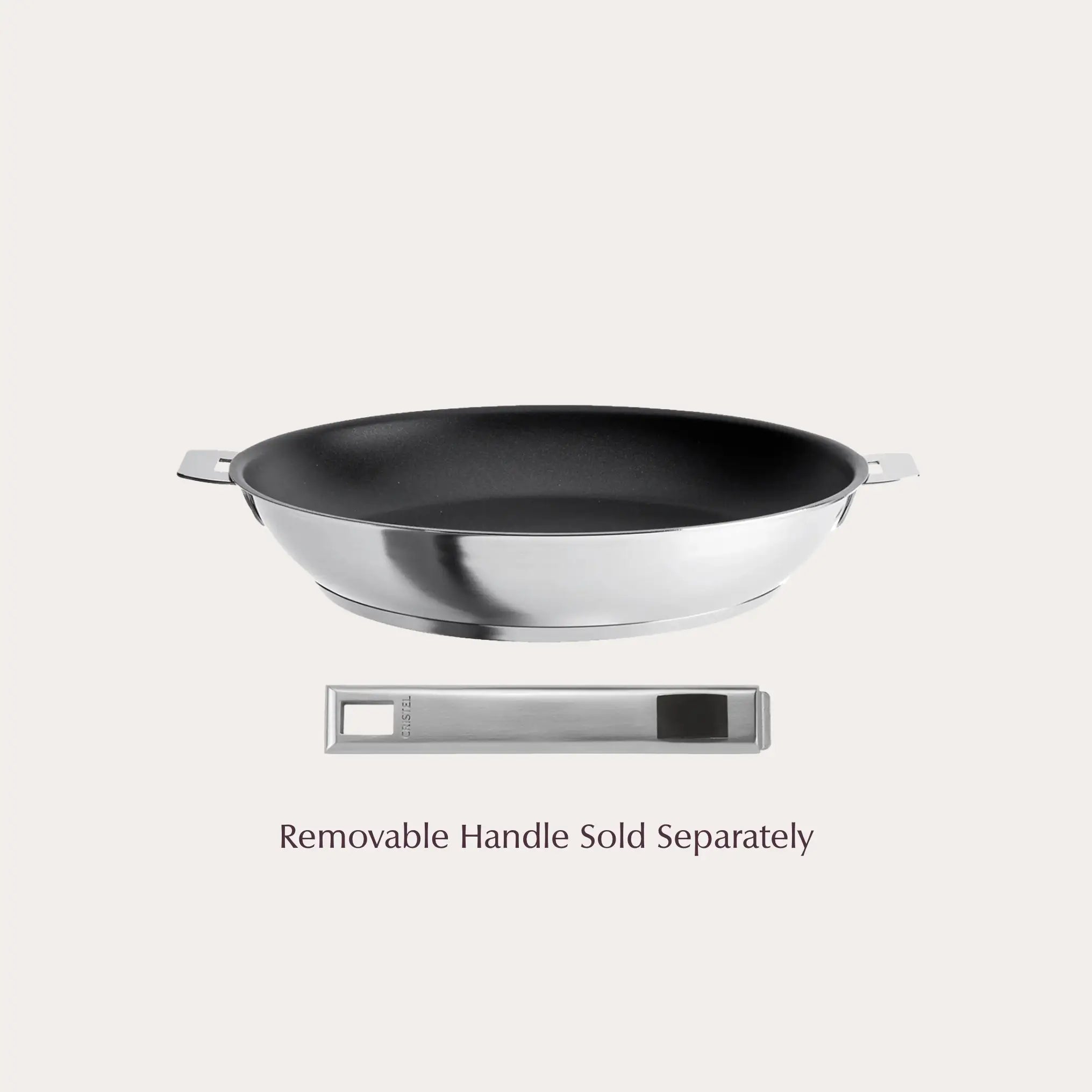 Cristel Non-Stick Deep Frying Pan