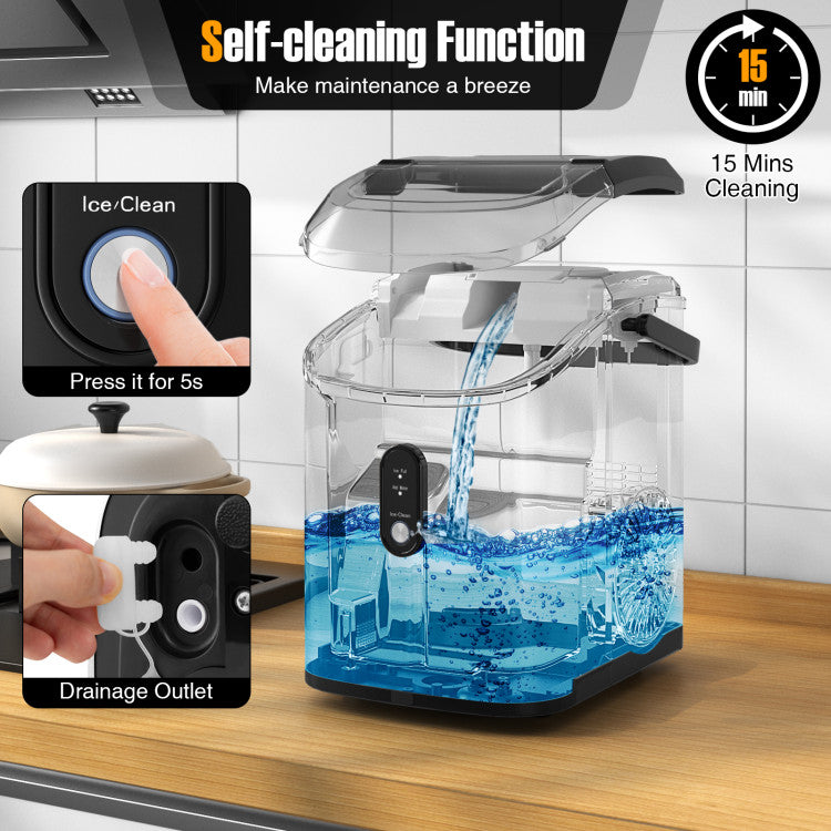 Nugget Countertop Ice Maker with Soft Chewable Ice