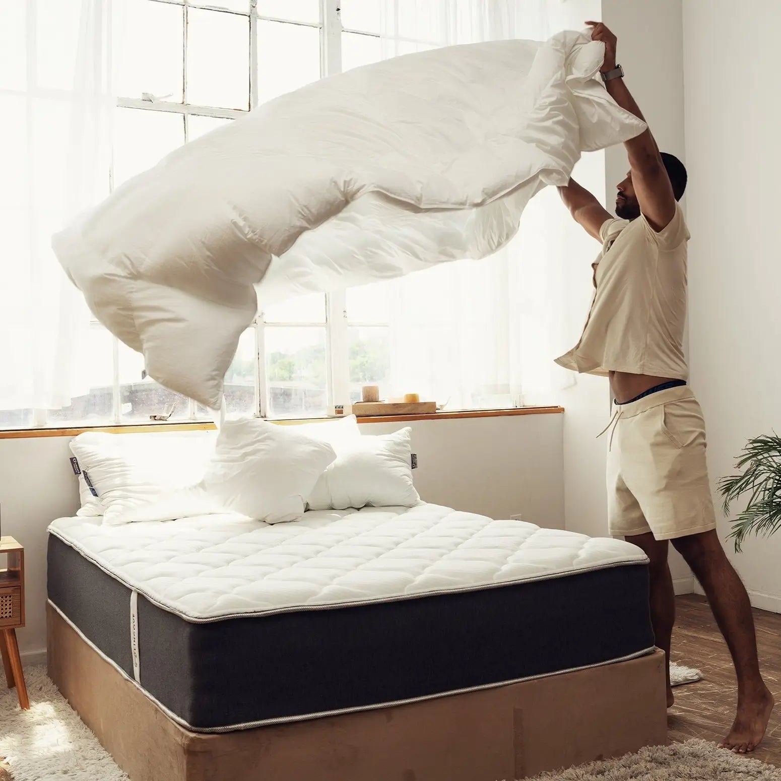 100% Canadian White Down Duvet Comforter