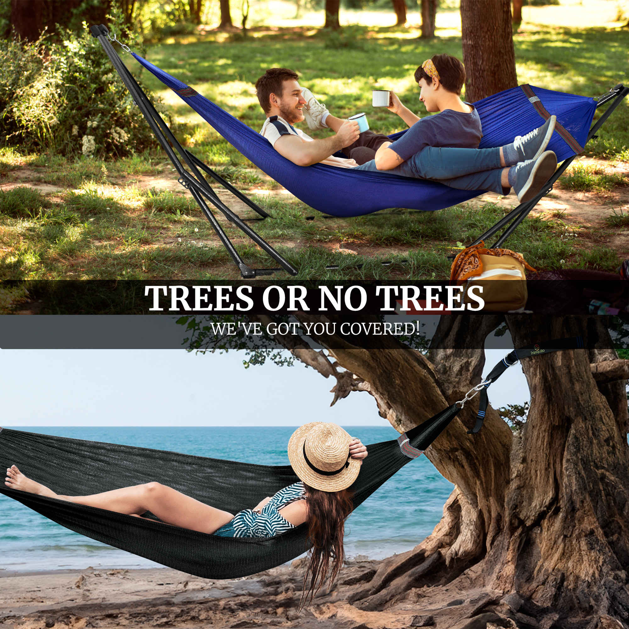 Tranquillo Comfort Set Original Hammock Stand