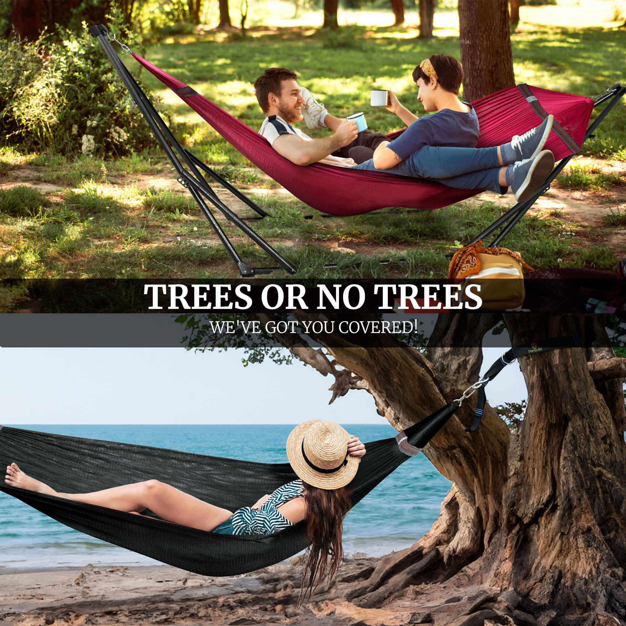 Tranquillo Comfort Set Original Hammock Stand