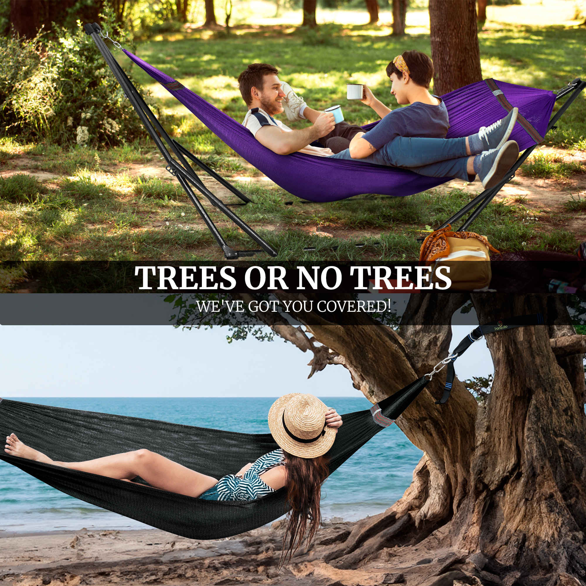 Tranquillo Comfort Set Original Hammock Stand