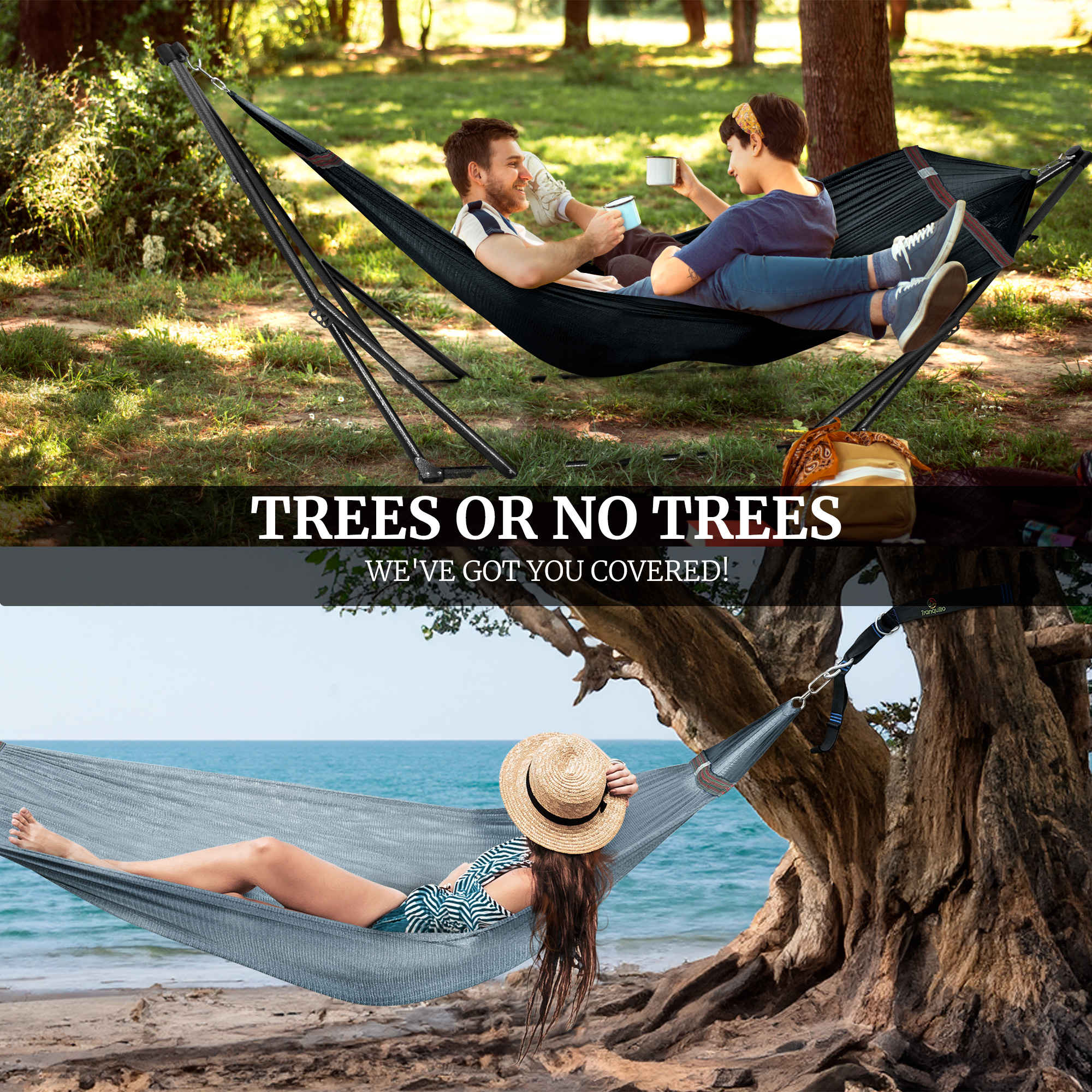 Tranquillo Comfort Set Original Hammock Stand