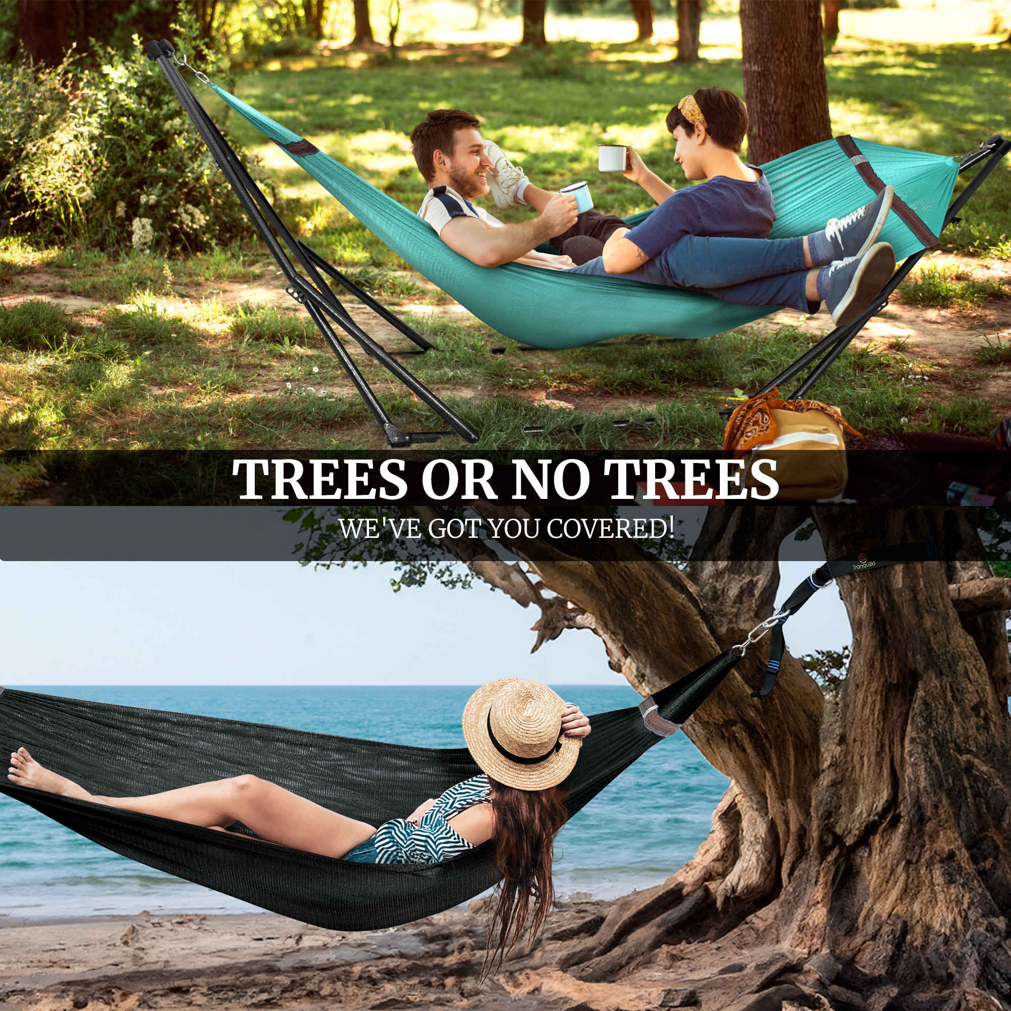 Tranquillo Comfort Set Original Hammock Stand