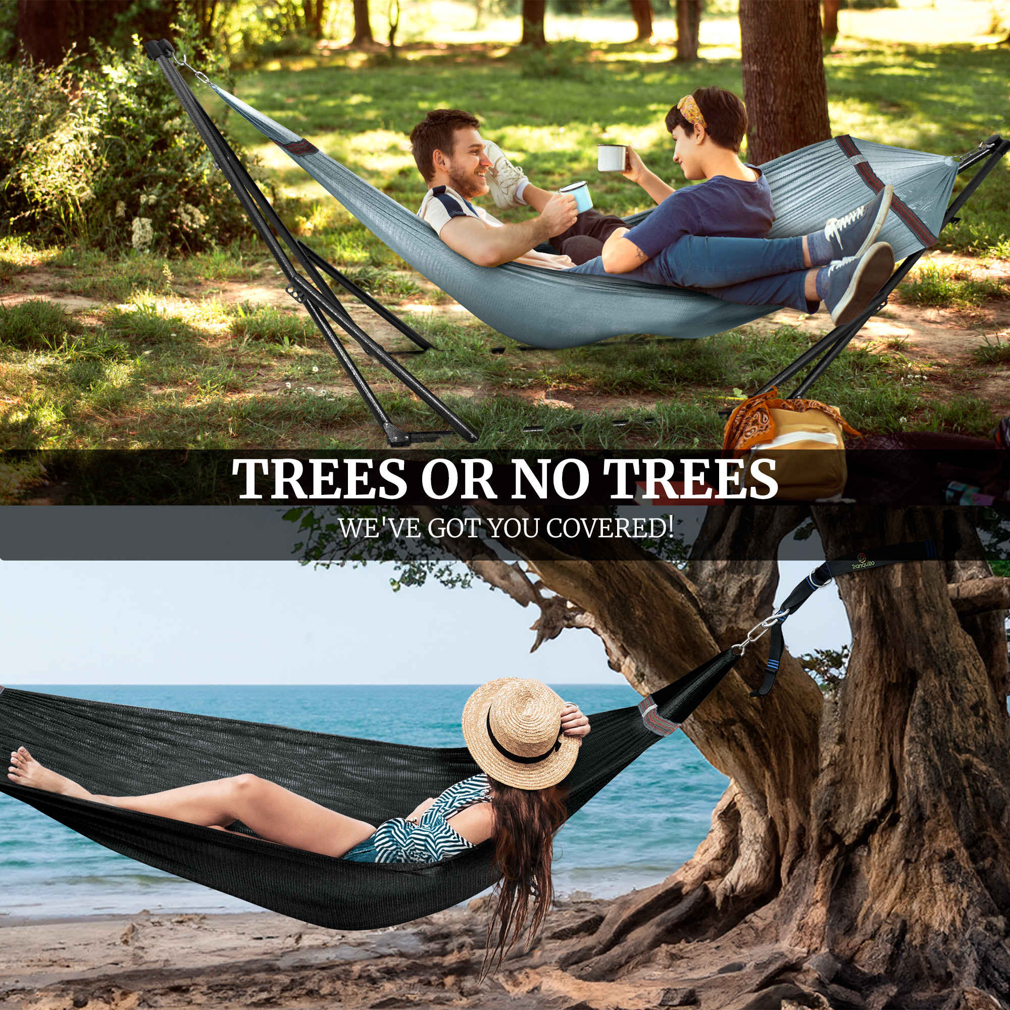 Tranquillo Comfort Set Original Hammock Stand