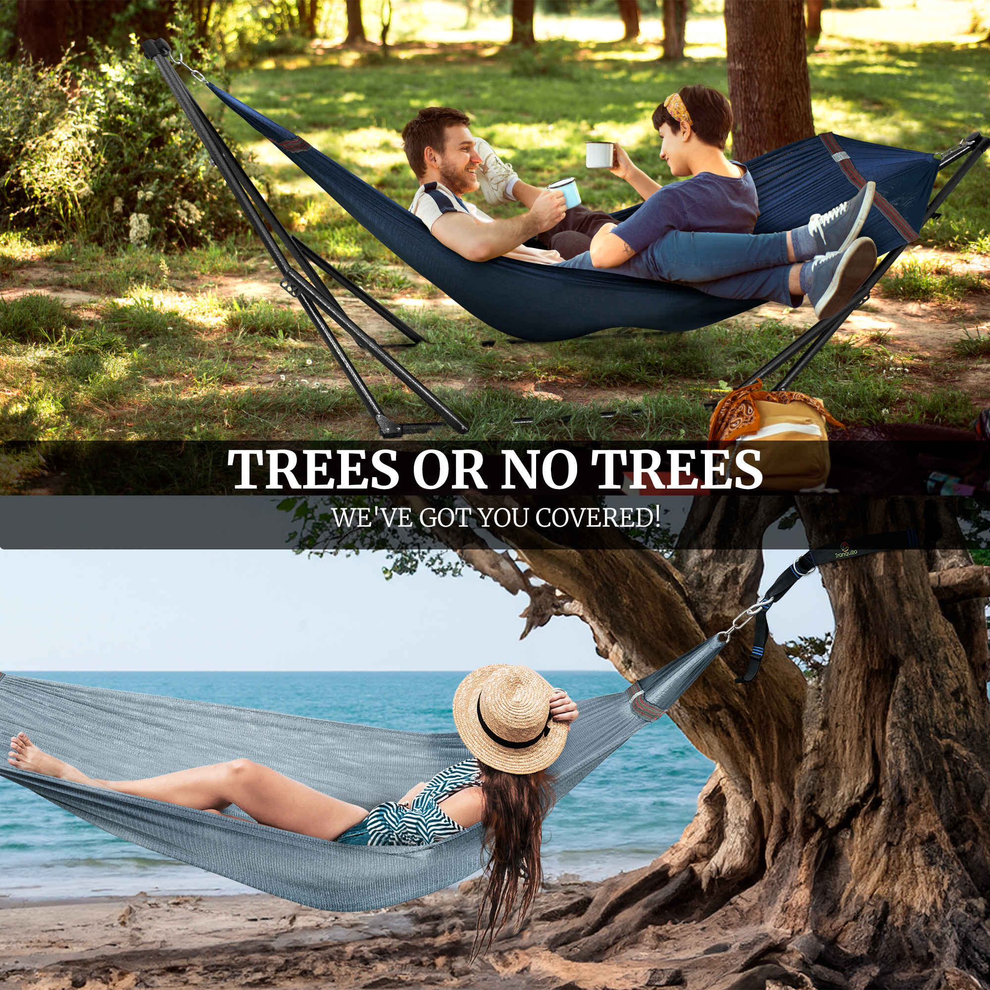 Tranquillo Comfort Set Original Hammock Stand